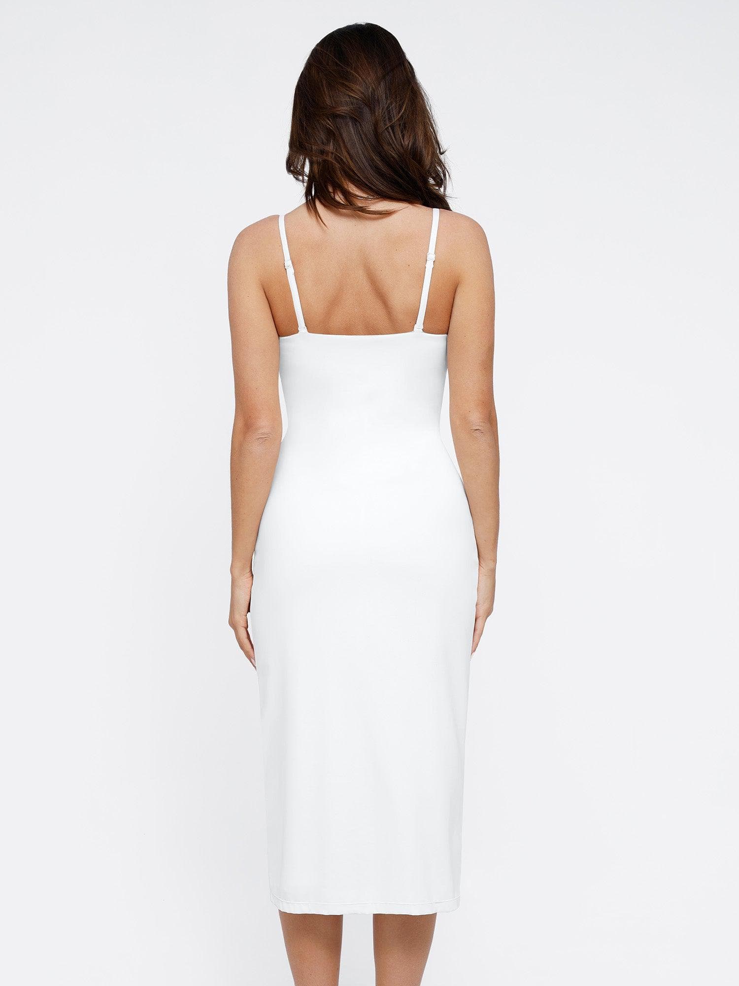 Popilush Bluetag Cooling Shapewear Slimming Midi Tube Dress - Image 34
