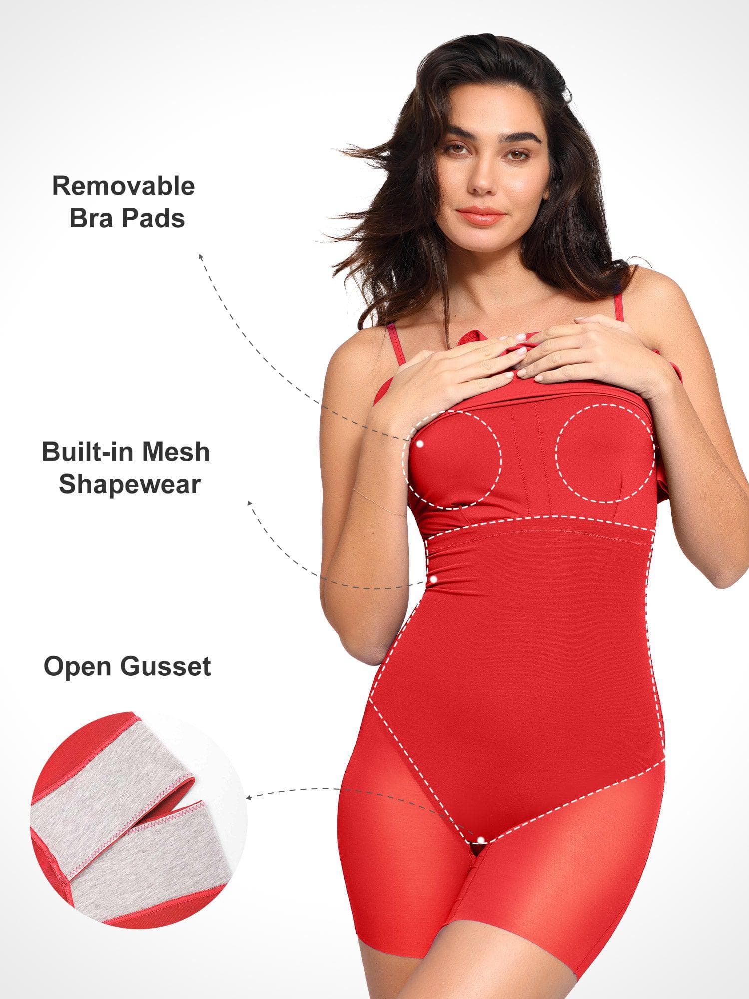 Popilush Shapewear Slimming Midi Dress and Sheer Mesh Overlay Set - Image 13
