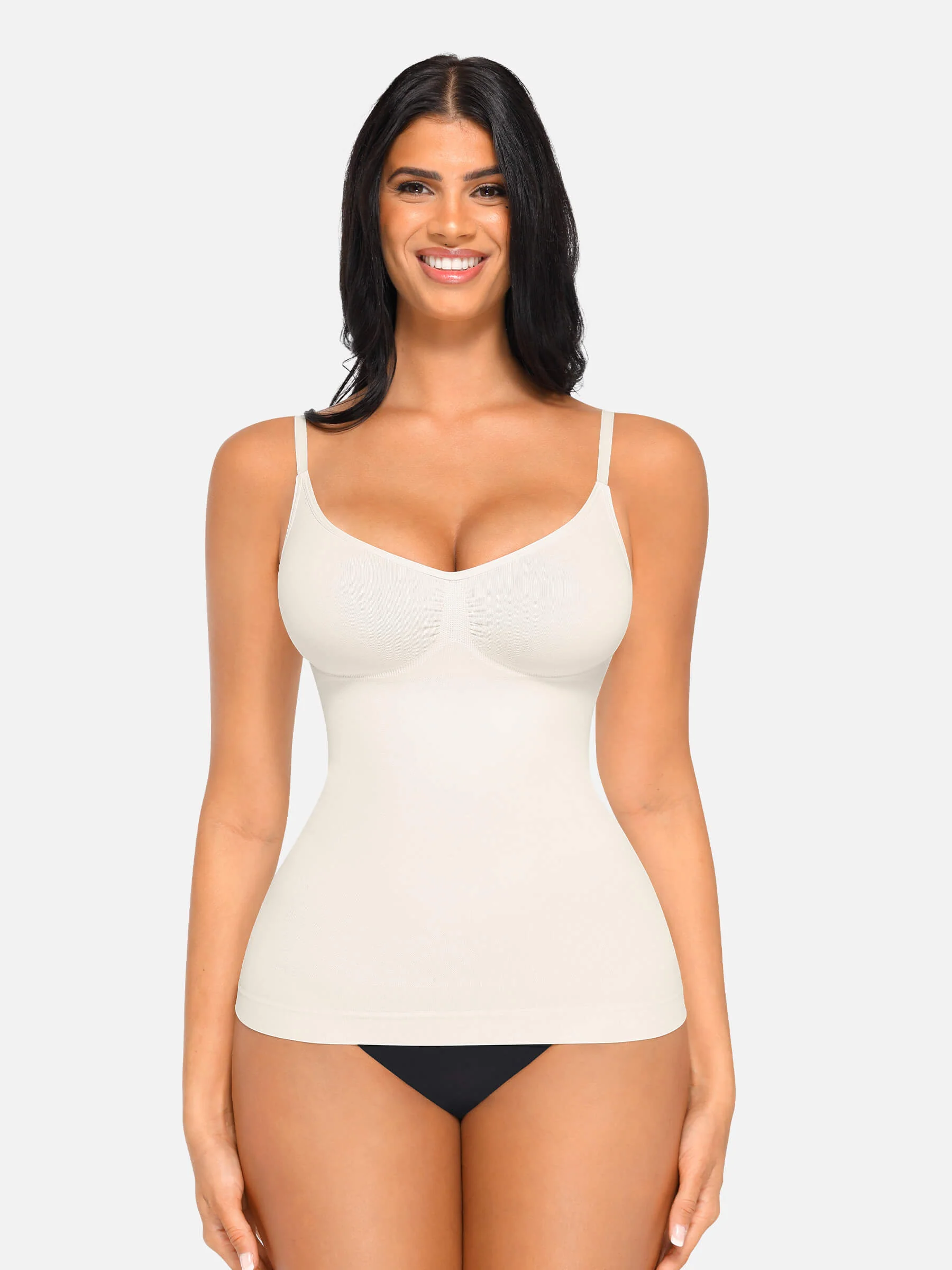 Feelingirl 3-Pack Bust Support and Waist Control Shape Tank Top Bundle - Image 31