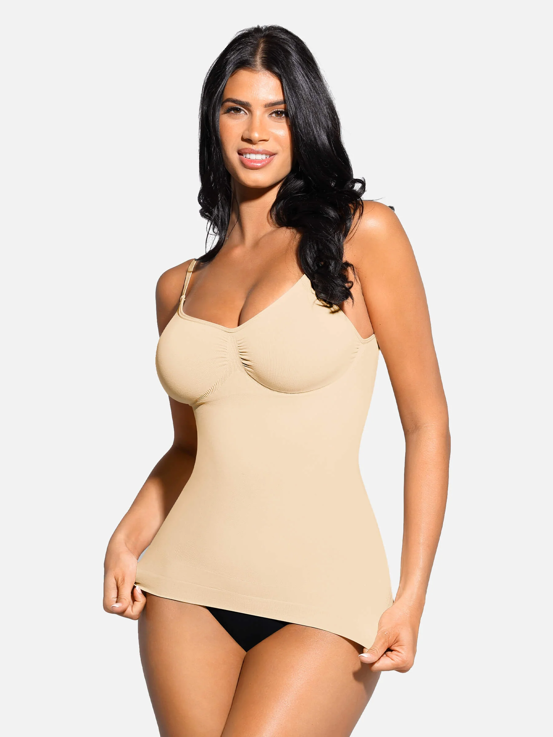 Feelingirl 3-Pack Bust Support and Waist Control Shape Tank Top Bundle - Image 41
