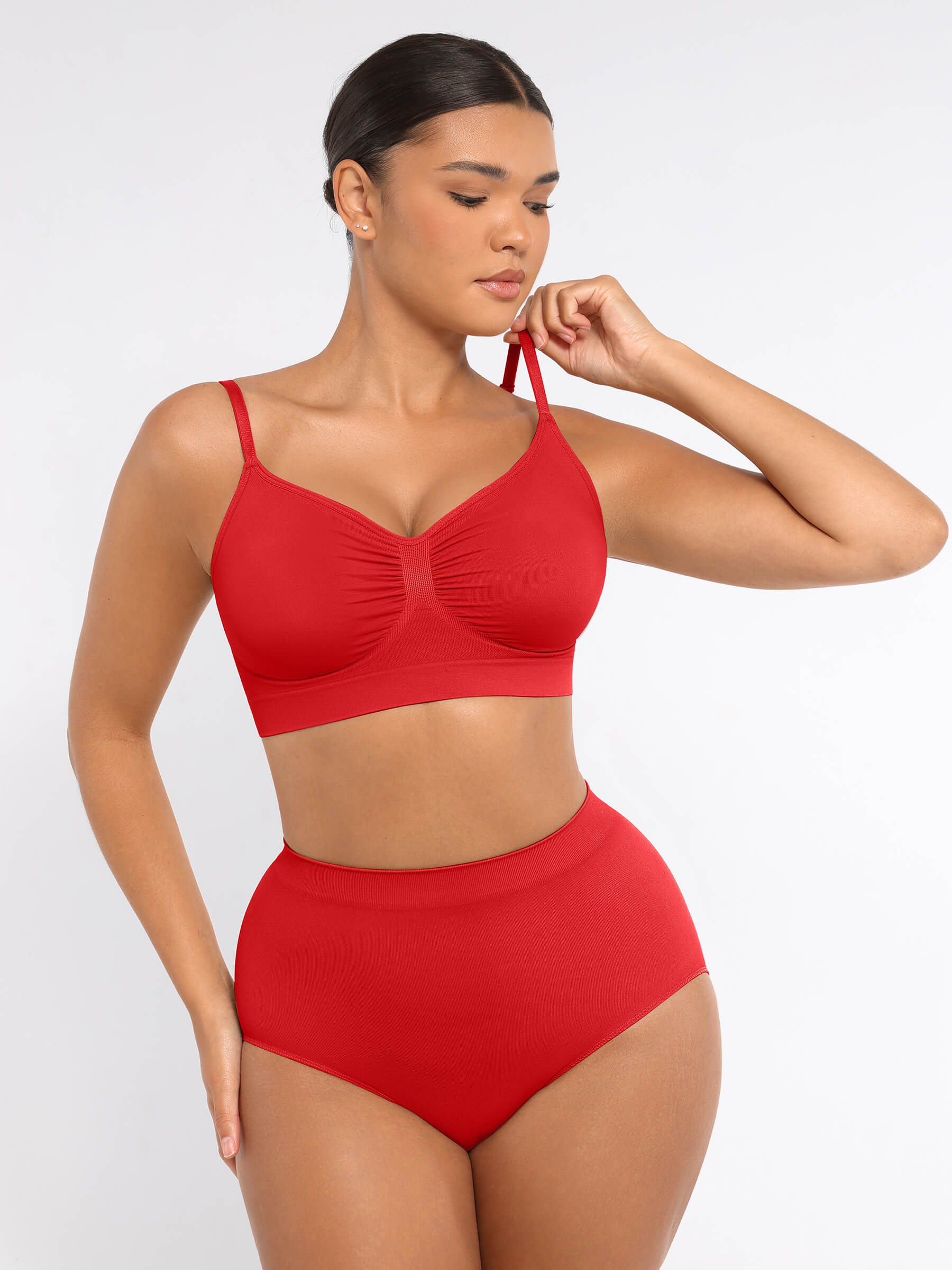 Feelingirl 3-Pack Seamless Smooth Wireless Bra Bundle - Image 67