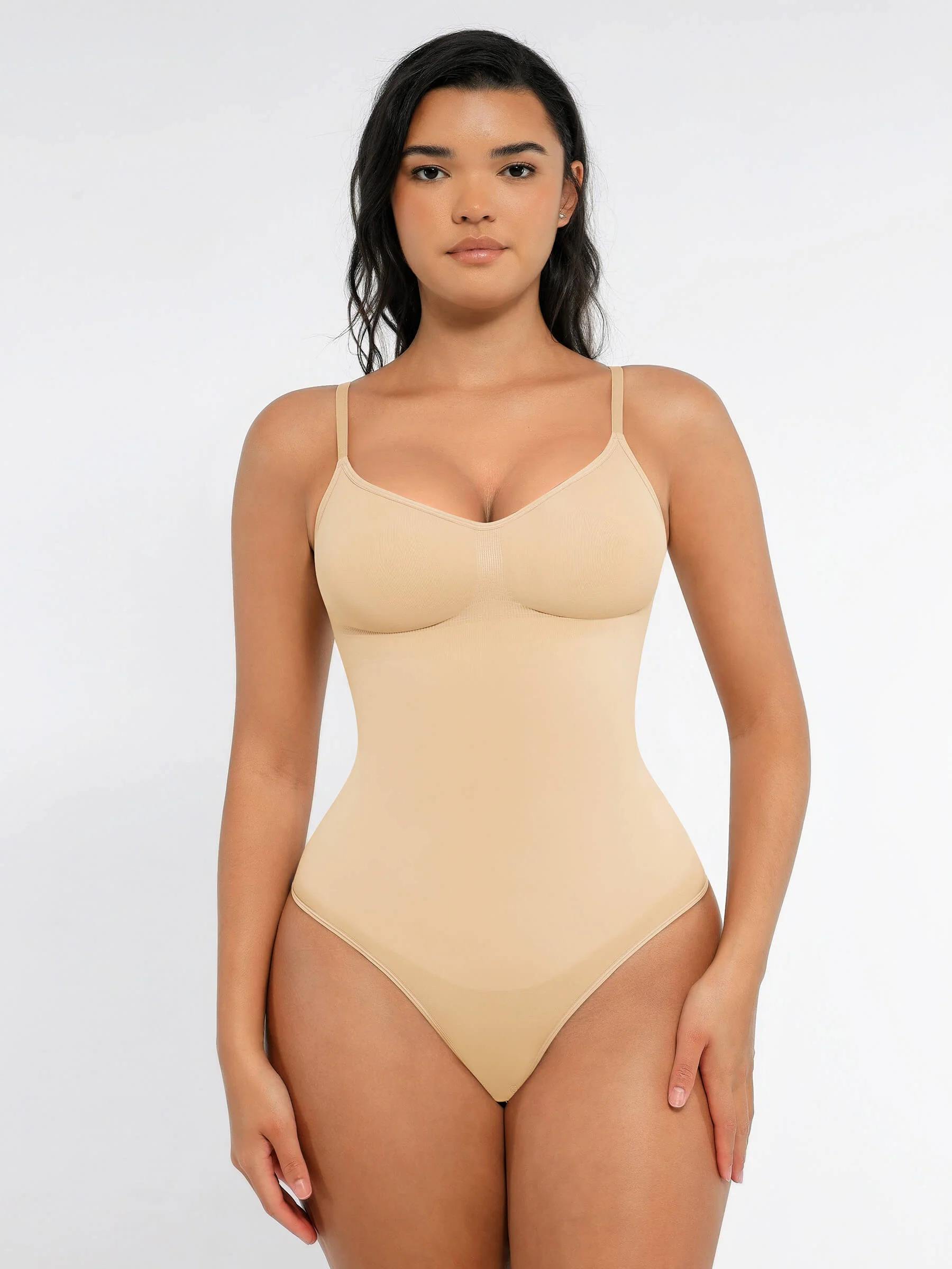 Feelingirl 3-Pack Tummy Control Seamless Bodysuit Bundle - Image 35