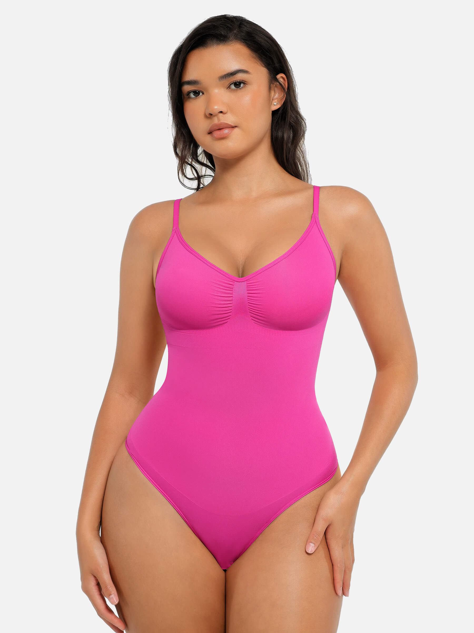 Feelingirl 3-Pack Tummy Control Seamless Bodysuit Bundle - Image 46