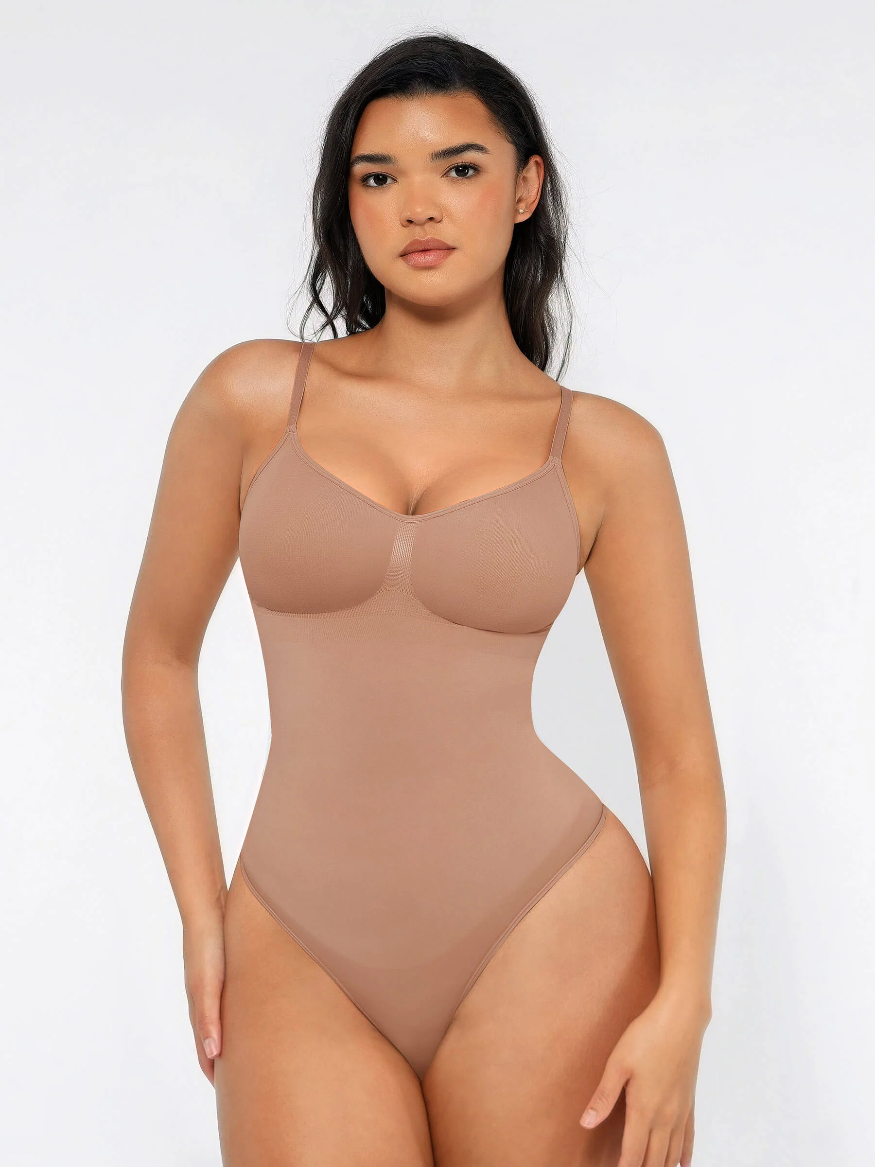 Feelingirl 3-Pack Tummy Control Seamless Bodysuit Bundle - Image 53