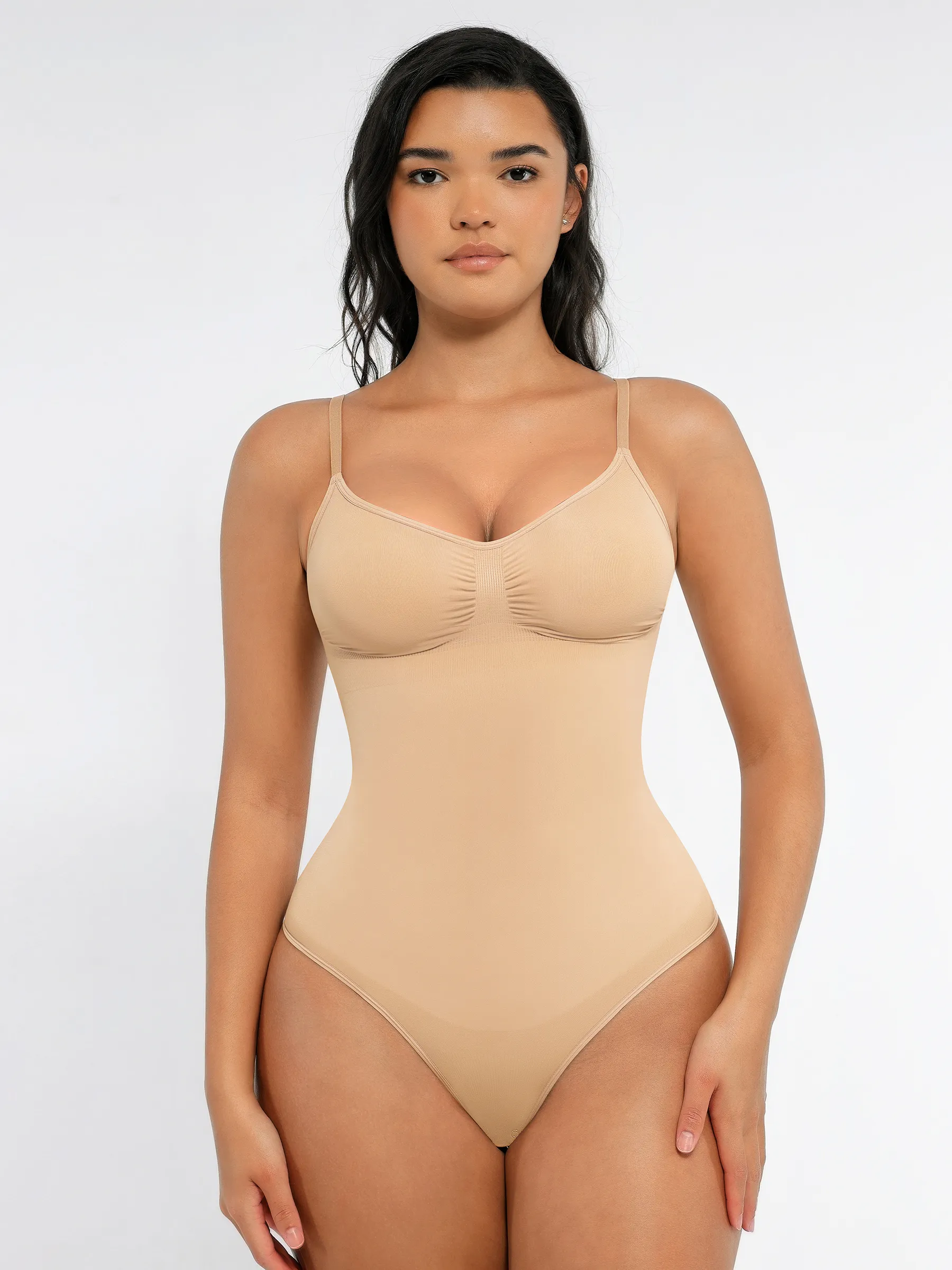 Feelingirl 3-Pack Tummy Control Seamless Bodysuit Bundle - Image 62