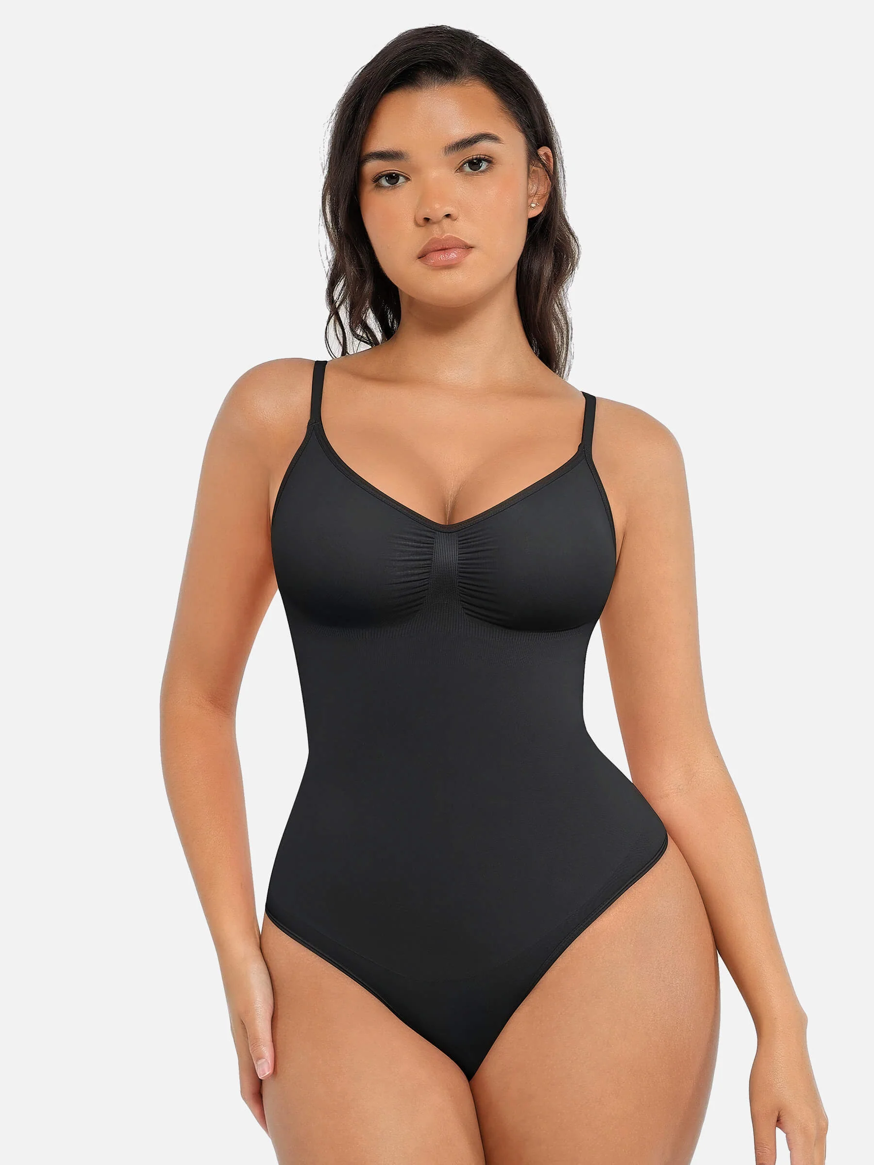 Feelingirl 3-Pack Tummy Control Seamless Bodysuit Bundle - Image 65
