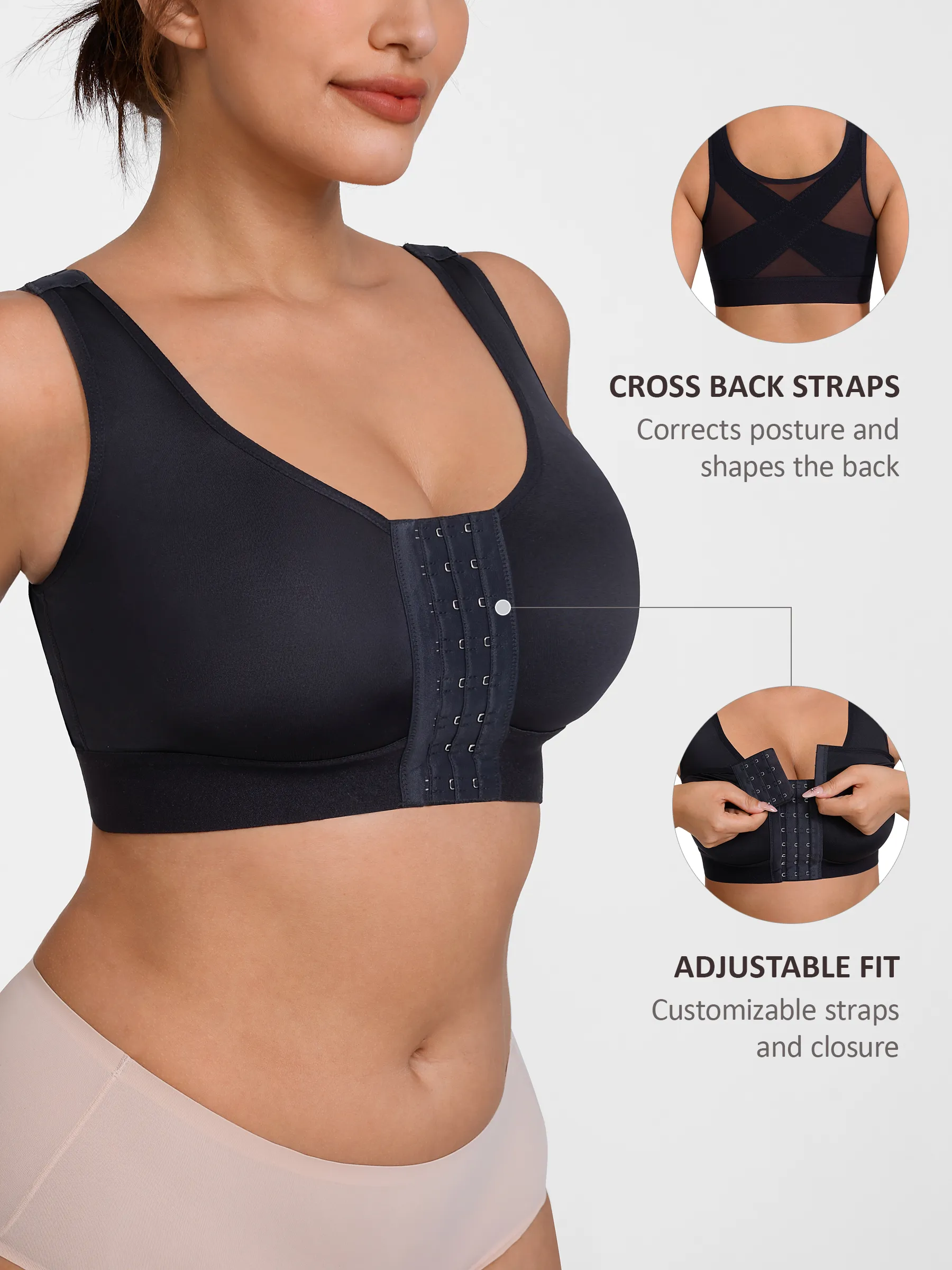 Feelingirl Arms Breast Support Adjustable Top for Recovery Daily - Image 3