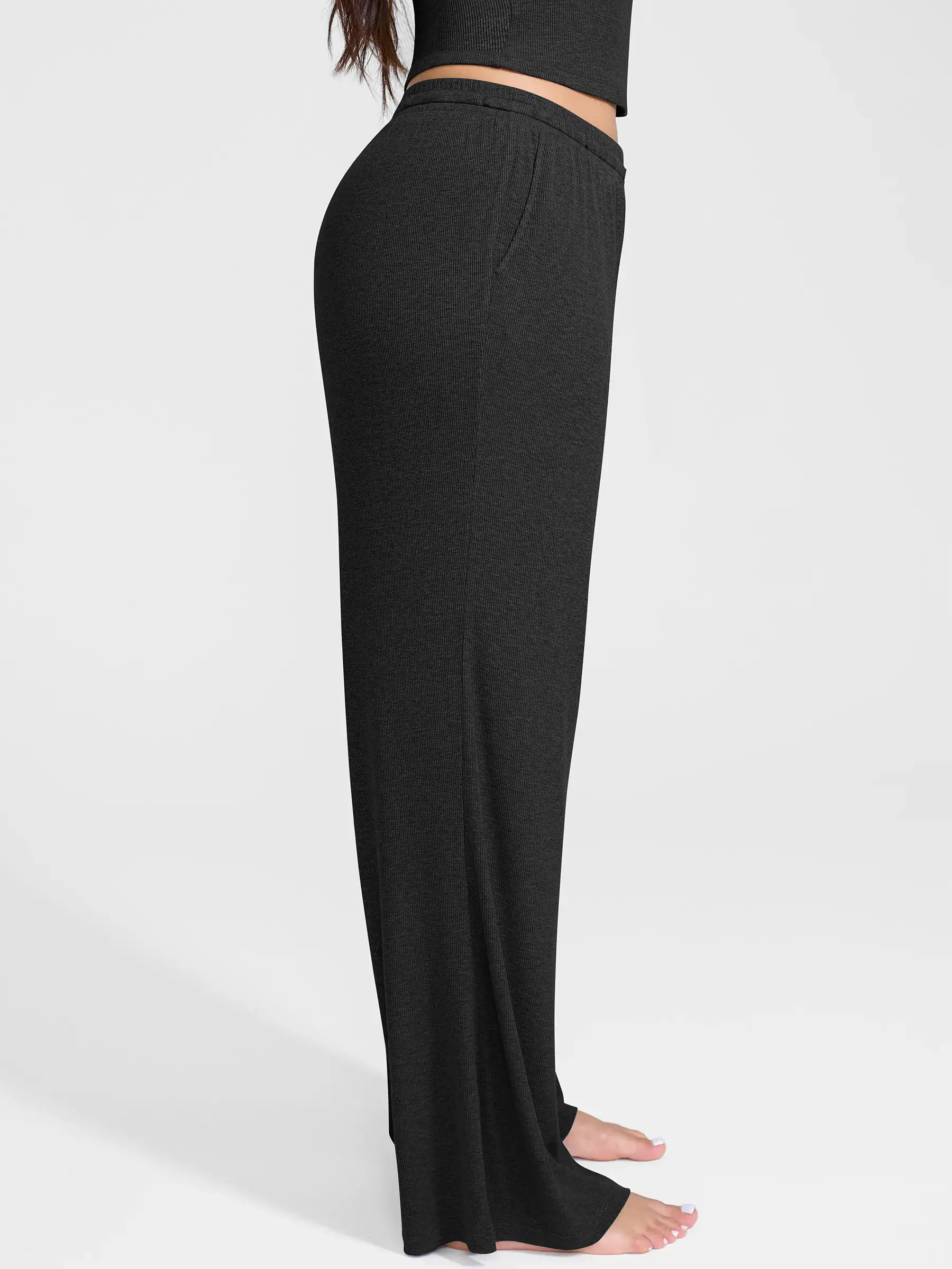 Feelingirl Breathable Ribbed Loungewear Pants - Image 6