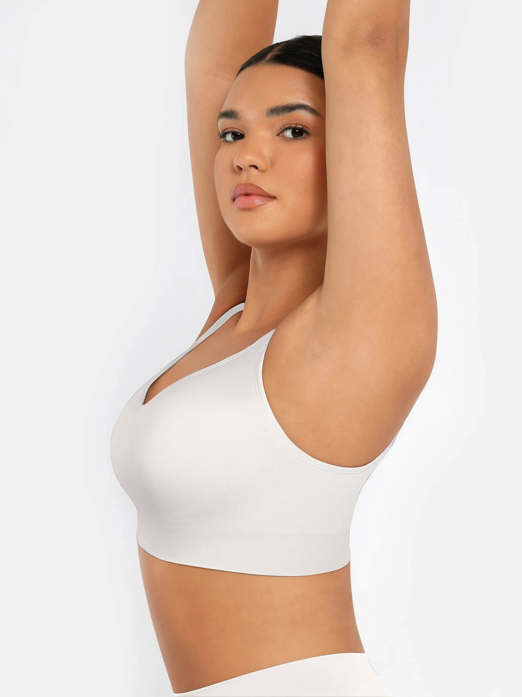 Feelingirl Built-in Soft Cups Full Coverage Wireless Bra - Image 33