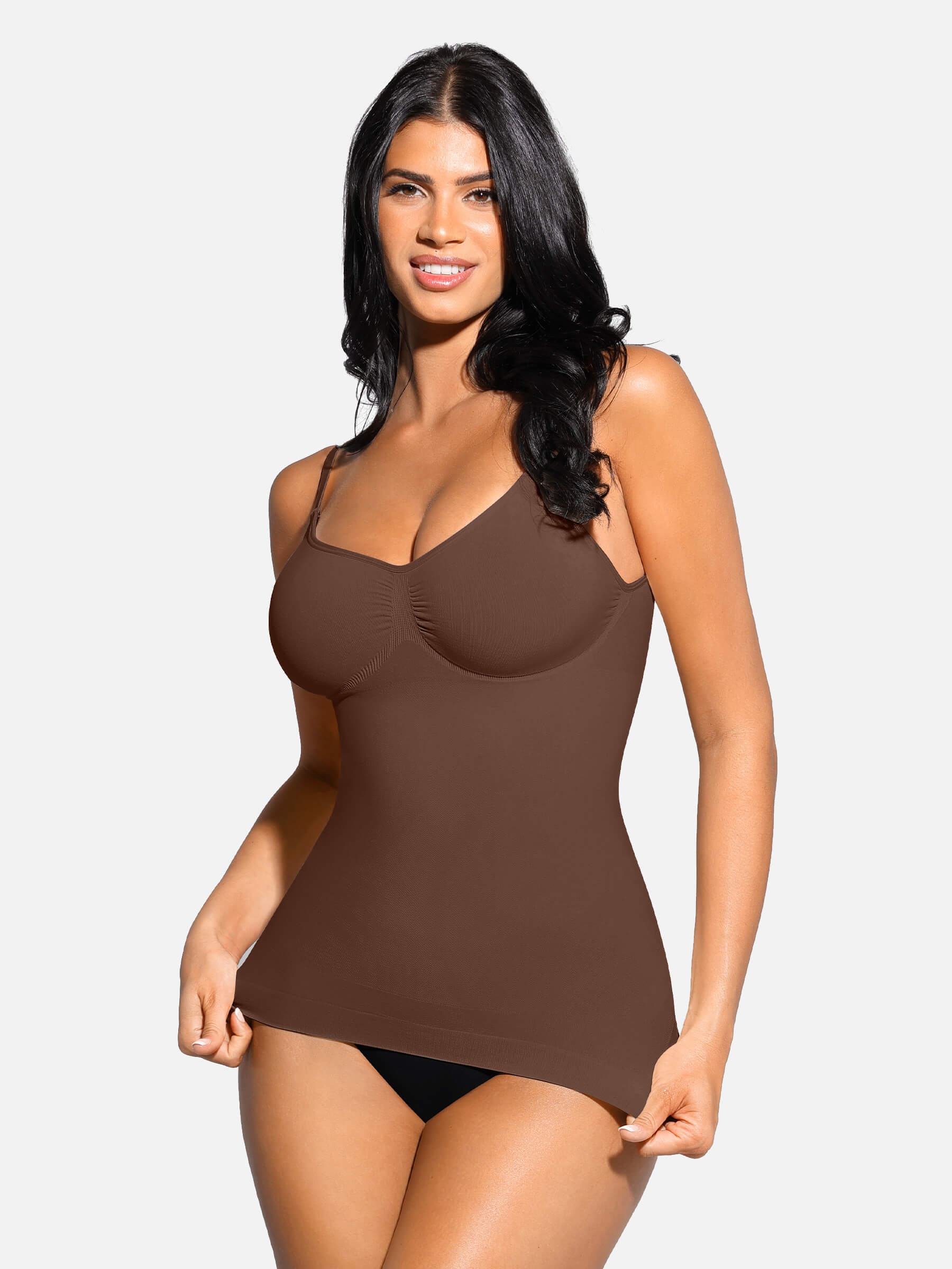 Feelingirl Bust Support Waist and Abdomen Control Shape Tank Top Vest - Image 14