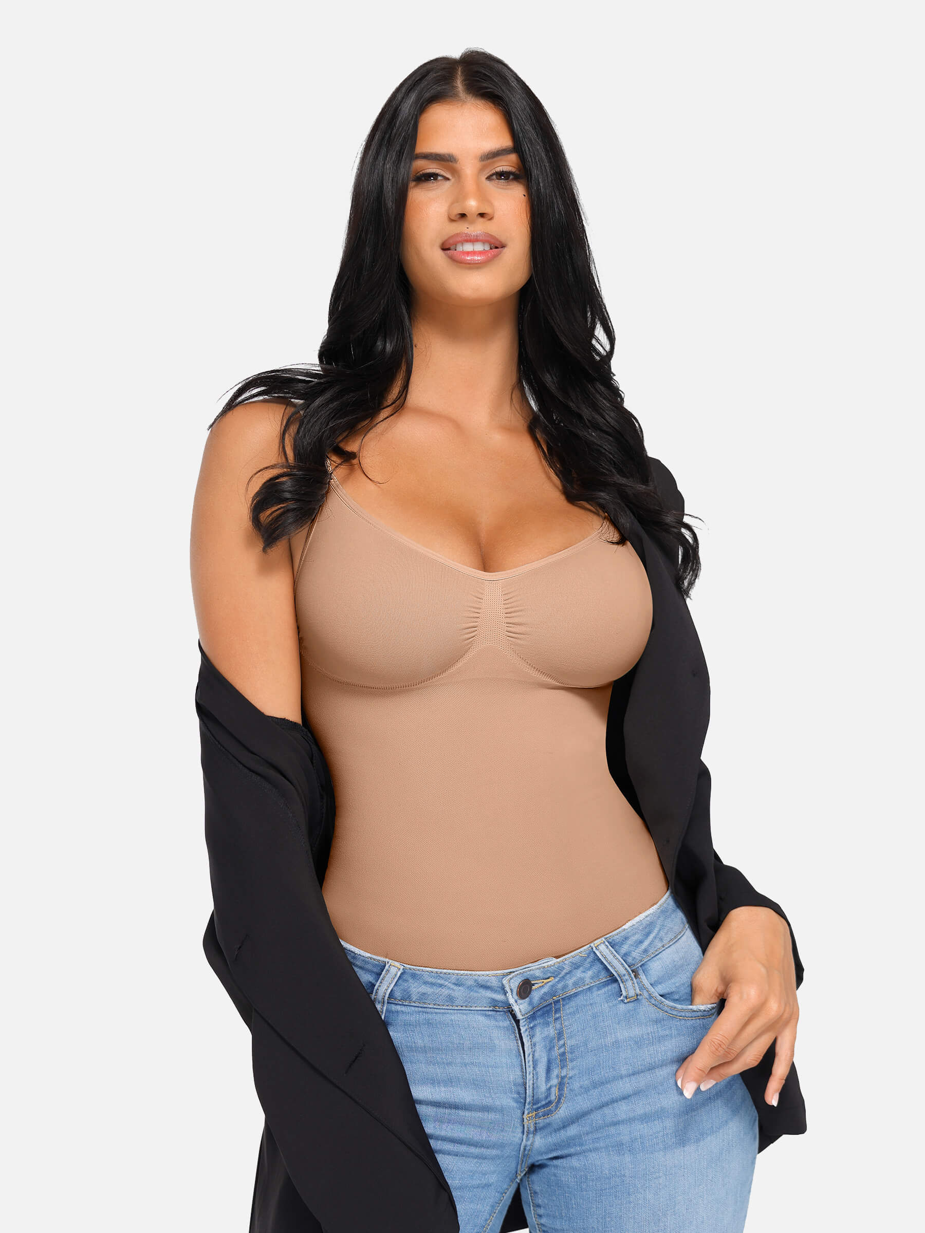 Feelingirl Bust Support Waist and Abdomen Control Shape Tank Top Vest - Image 5