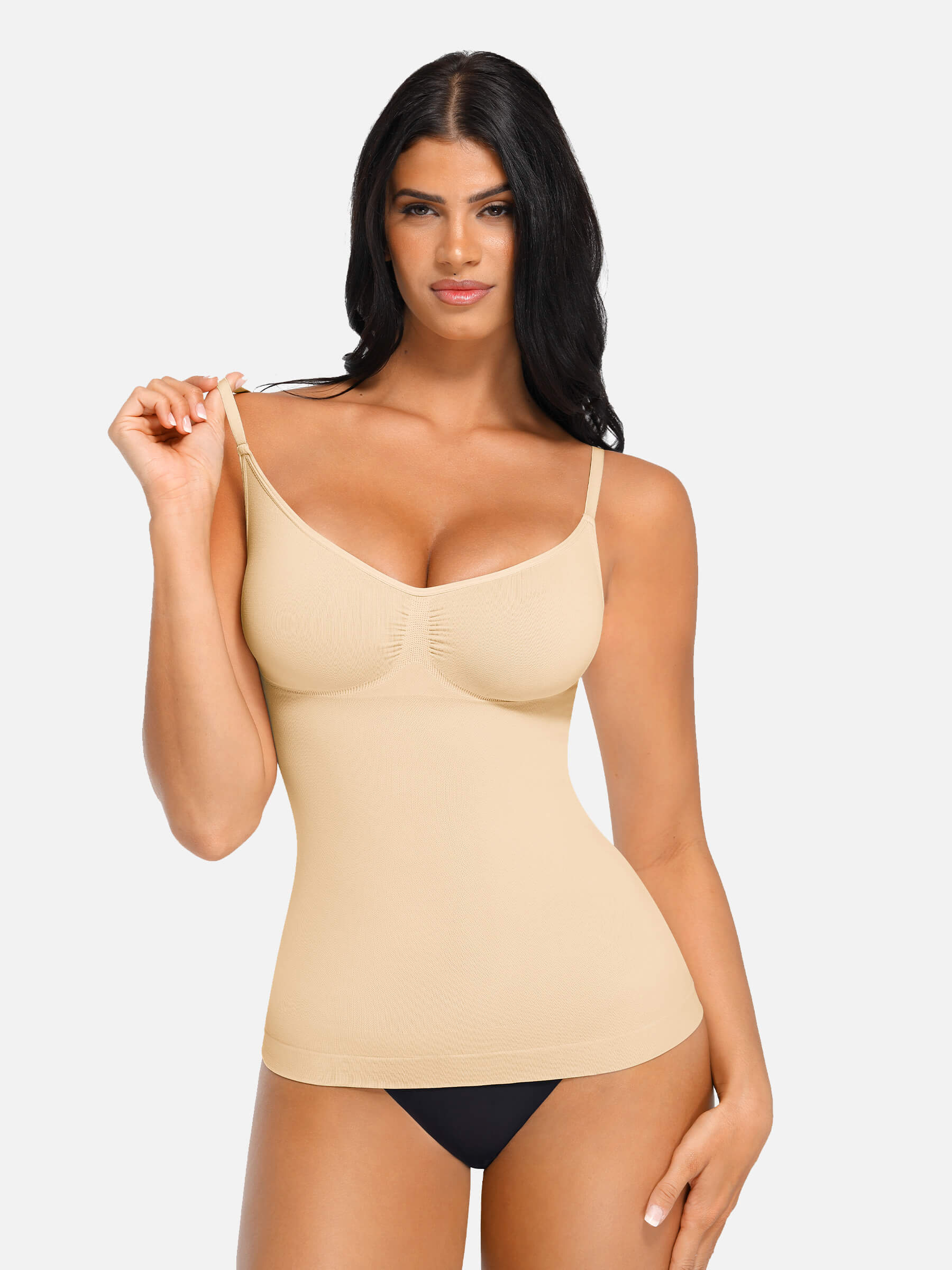 Feelingirl Bust Support Waist and Abdomen Control Shape Tank Top Vest - Image 24