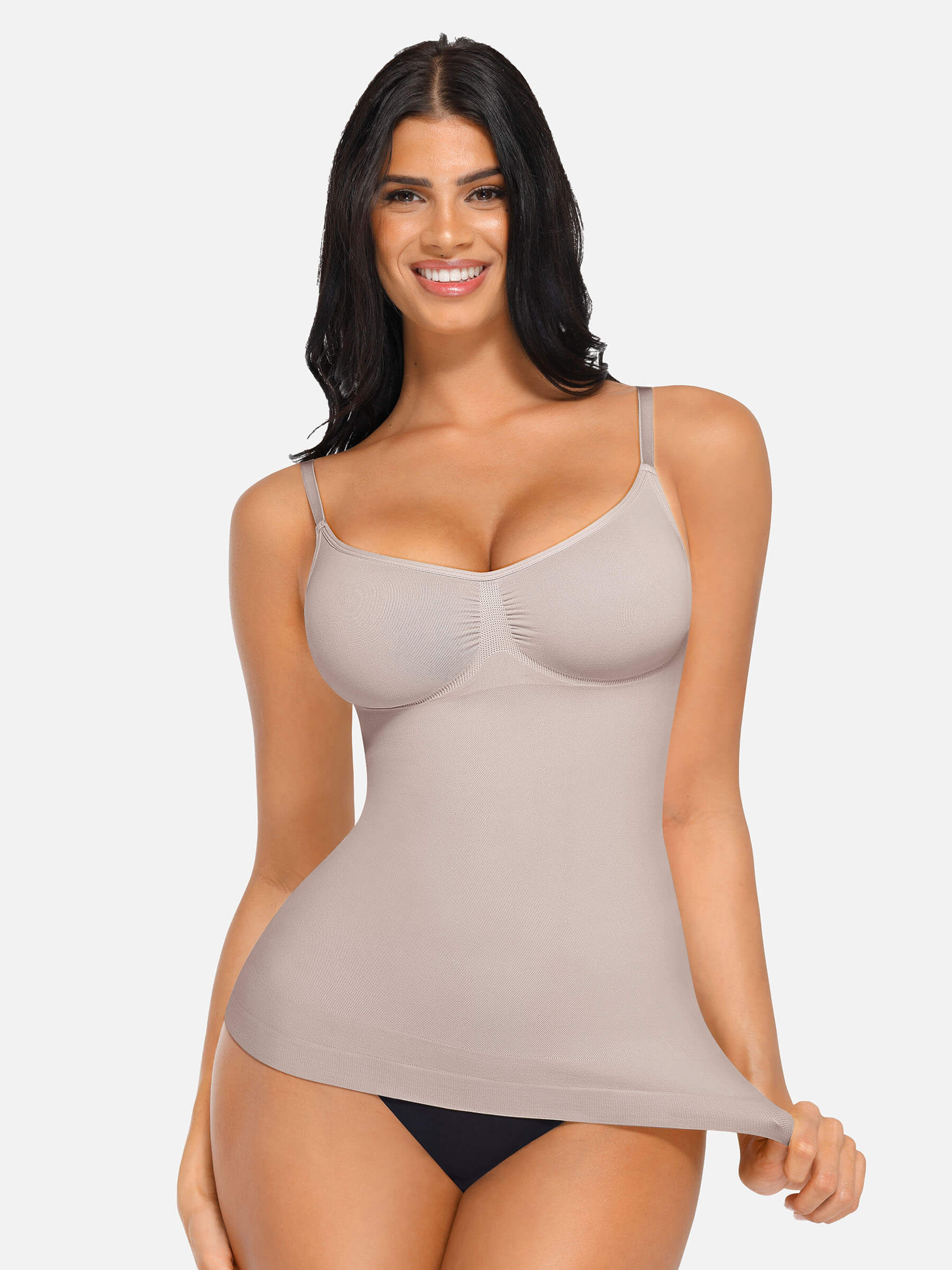 Feelingirl Bust Support Waist and Abdomen Control Shape Tank Top Vest - Image 42
