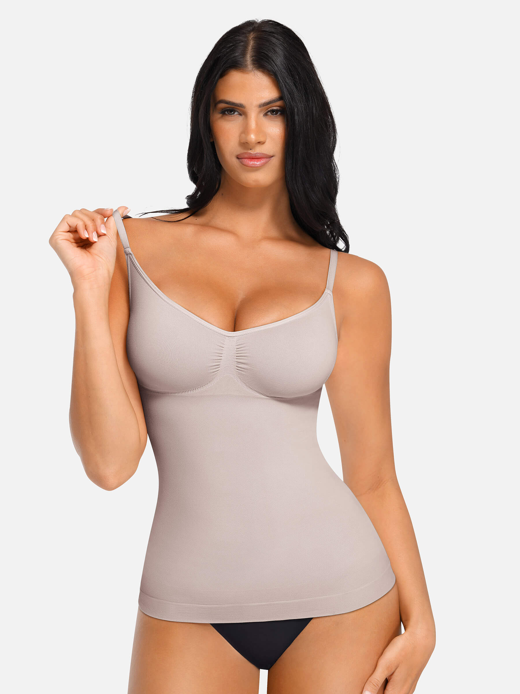 Feelingirl Bust Support Waist and Abdomen Control Shape Tank Top Vest - Image 43
