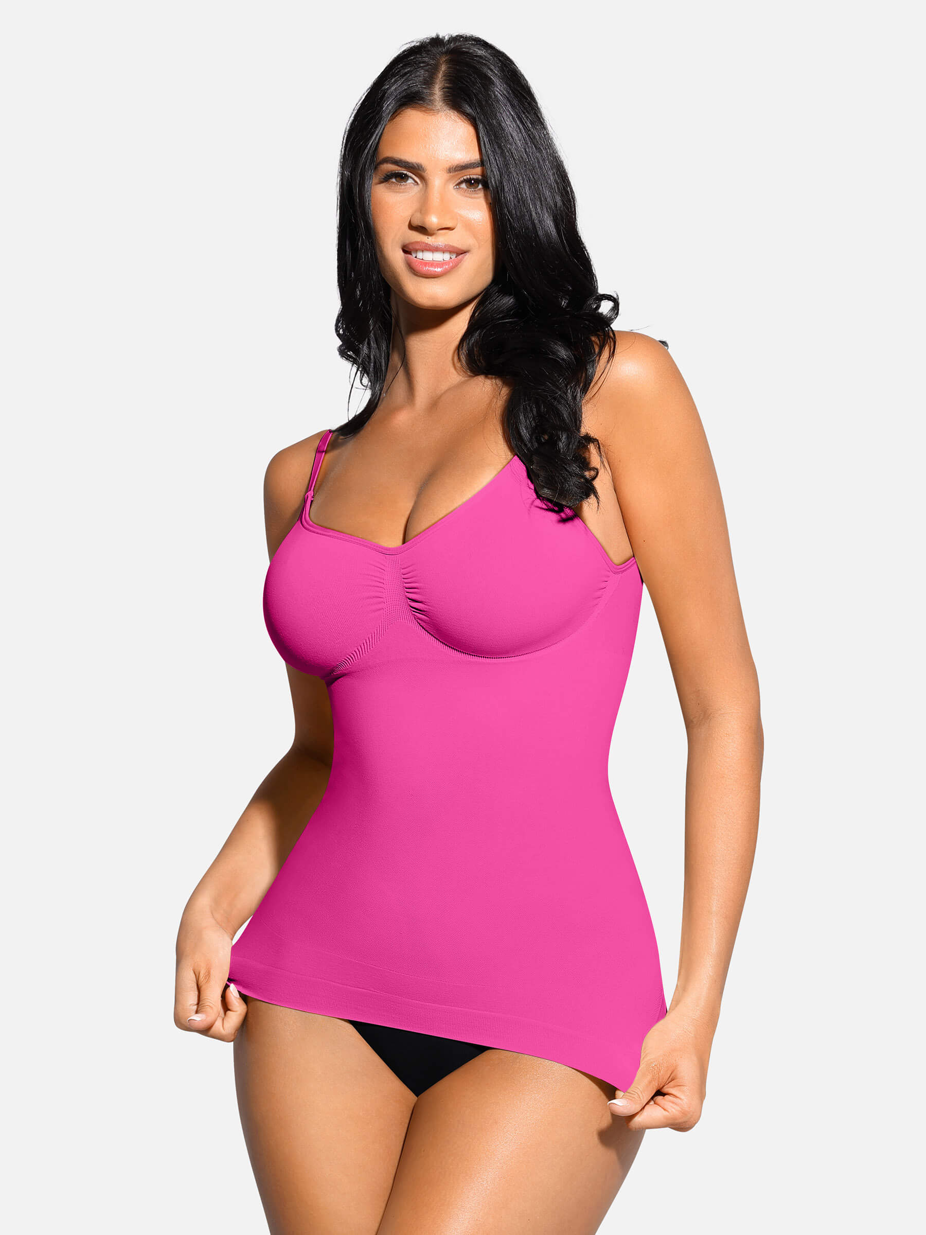 Feelingirl Bust Support Waist and Abdomen Control Shape Tank Top Vest - Image 49