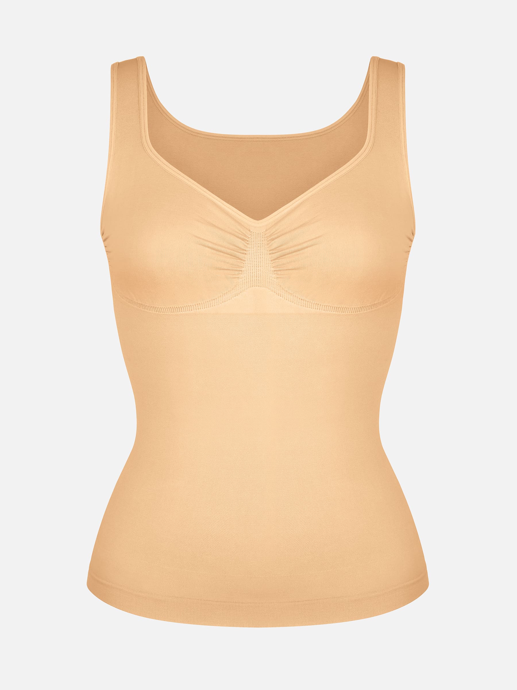 Feelingirl Bust Support Waist and Abdomen Control Shape  Wide Straps Tank Top - Image 23