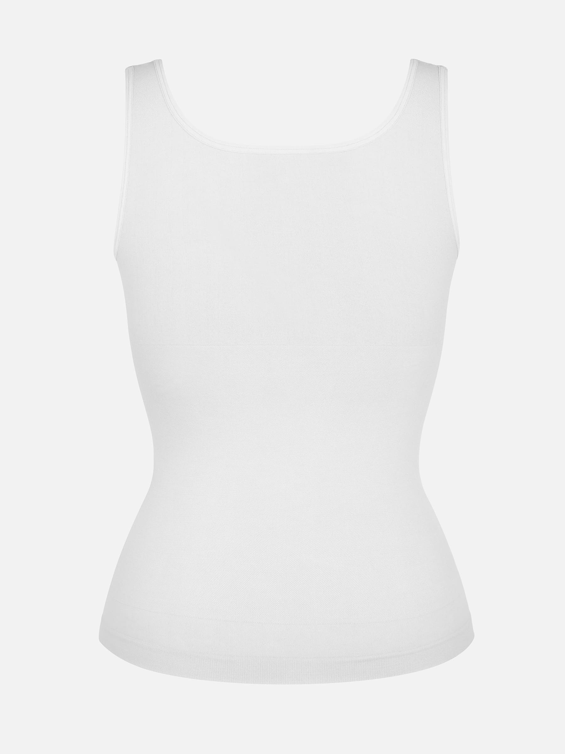 Feelingirl Bust Support Waist and Abdomen Control Shape  Wide Straps Tank Top - Image 31