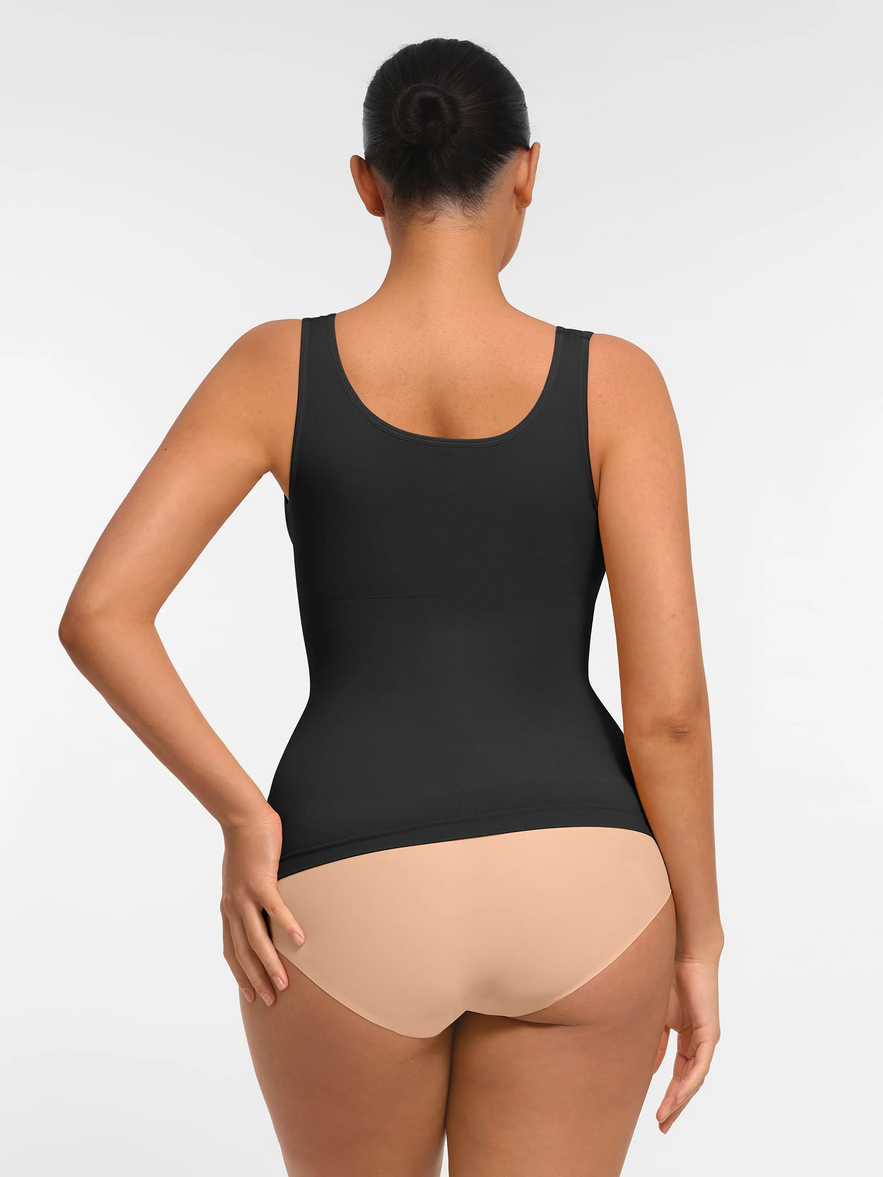 Feelingirl Bust Support Waist and Abdomen Control Shape  Wide Straps Tank Top - Image 6