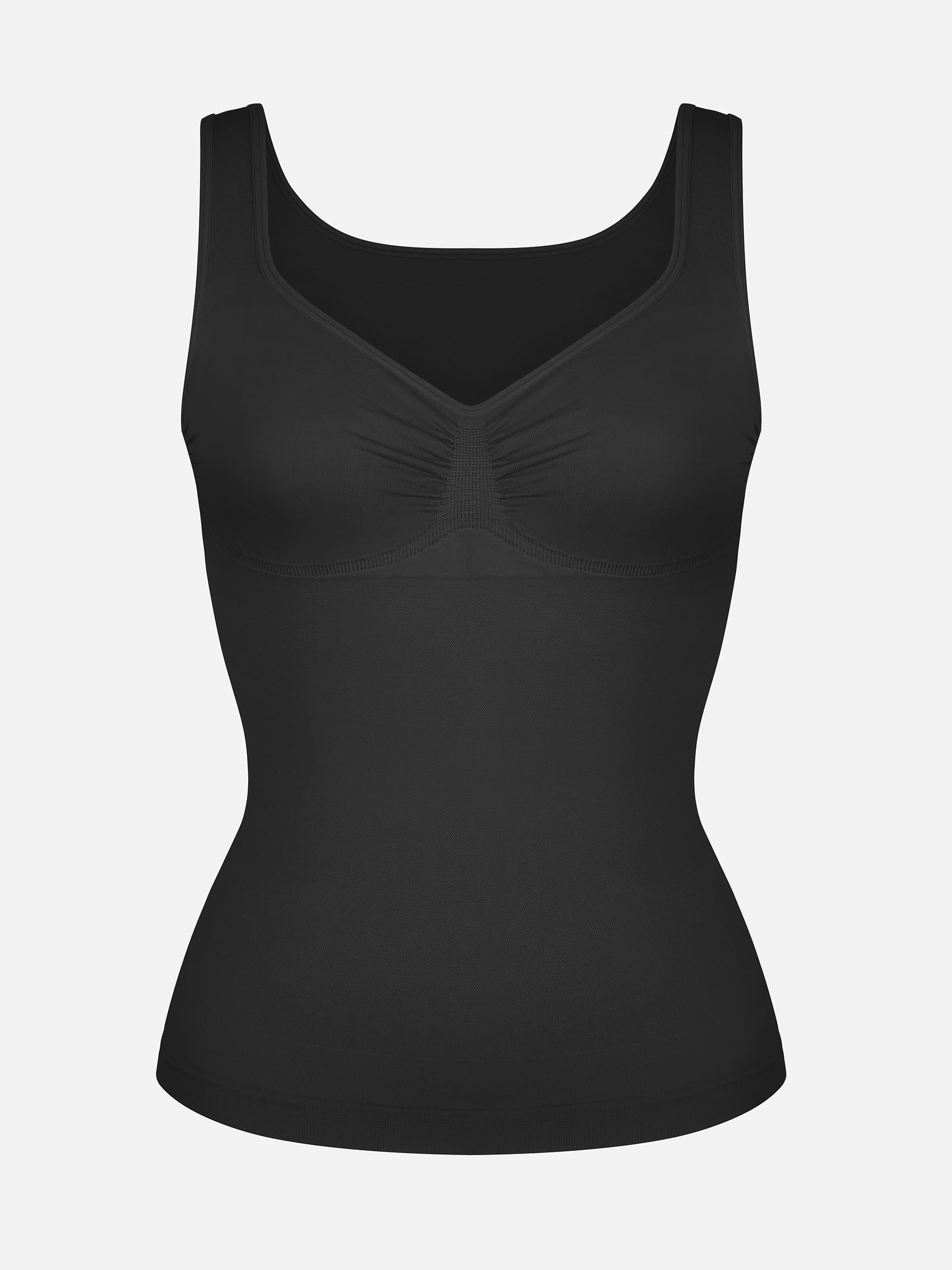 Feelingirl Bust Support Waist and Abdomen Control Shape  Wide Straps Tank Top - Image 7