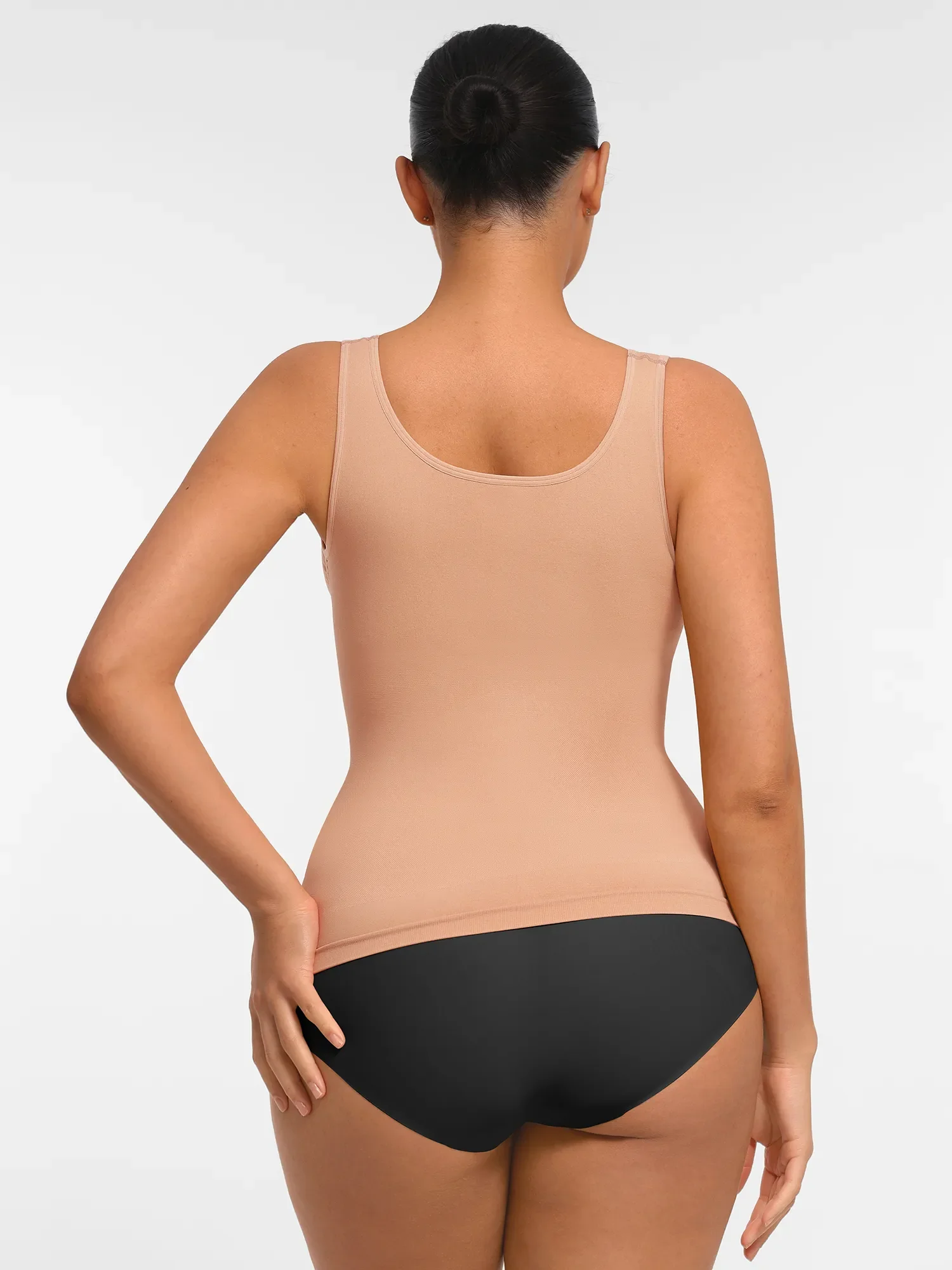 Feelingirl Bust Support Waist and Abdomen Control Shape  Wide Straps Tank Top - Image 37
