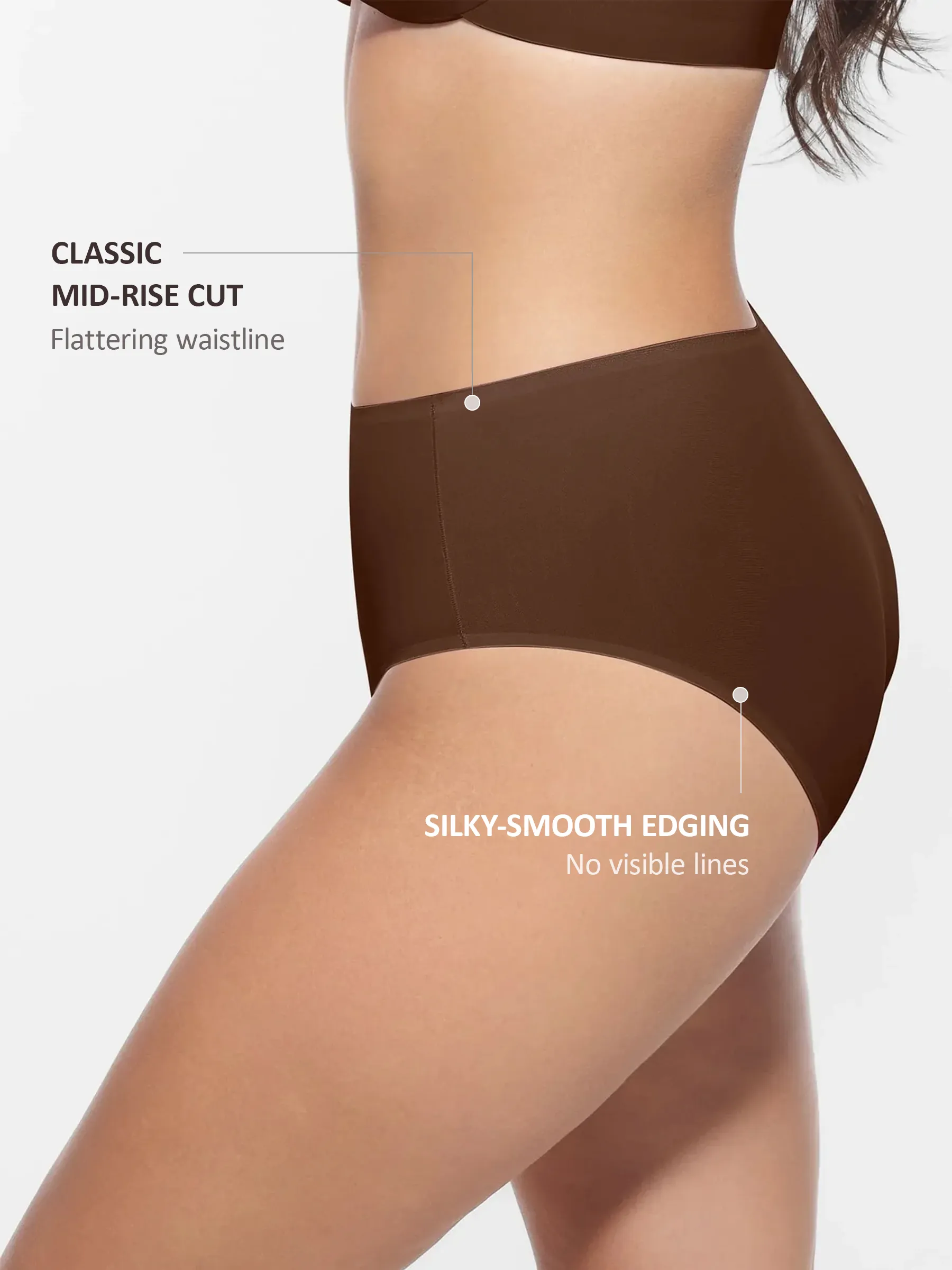 Feelingirl Cloud-Like Mid-Waist Brief Panties - Image 14