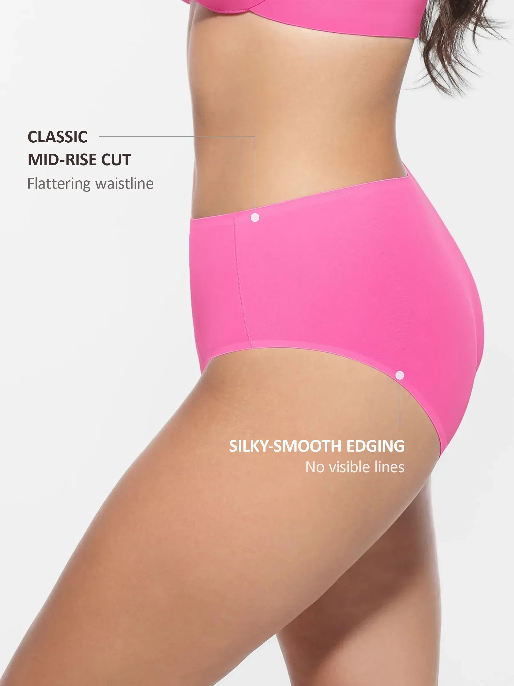 Feelingirl Cloud-Like Mid-Waist Brief Panties - Image 21