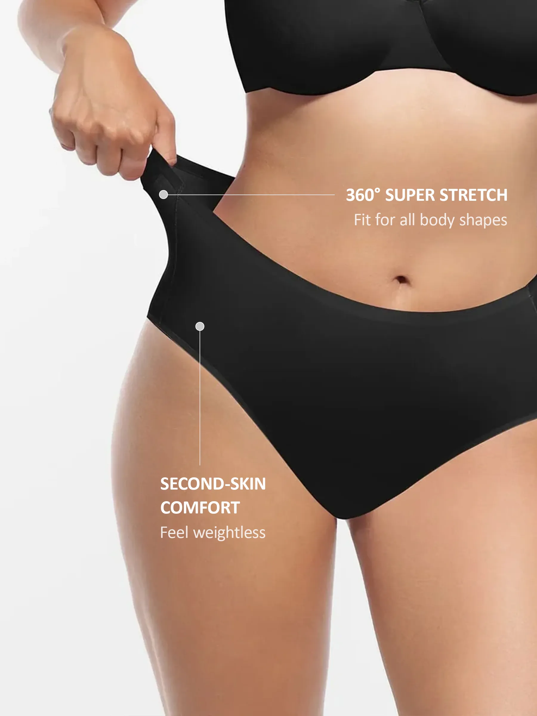 Feelingirl Cloud-Like Mid-Waist Brief Panties - Image 3