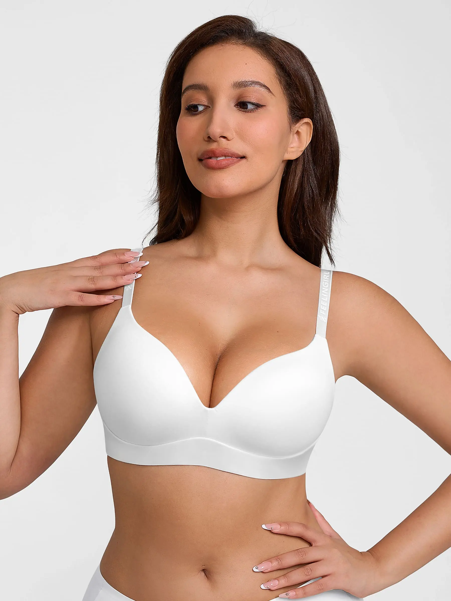 Feelingirl Cloud Soft Wireless Bra Seamless Lift Support Everyday Wear - Image 21