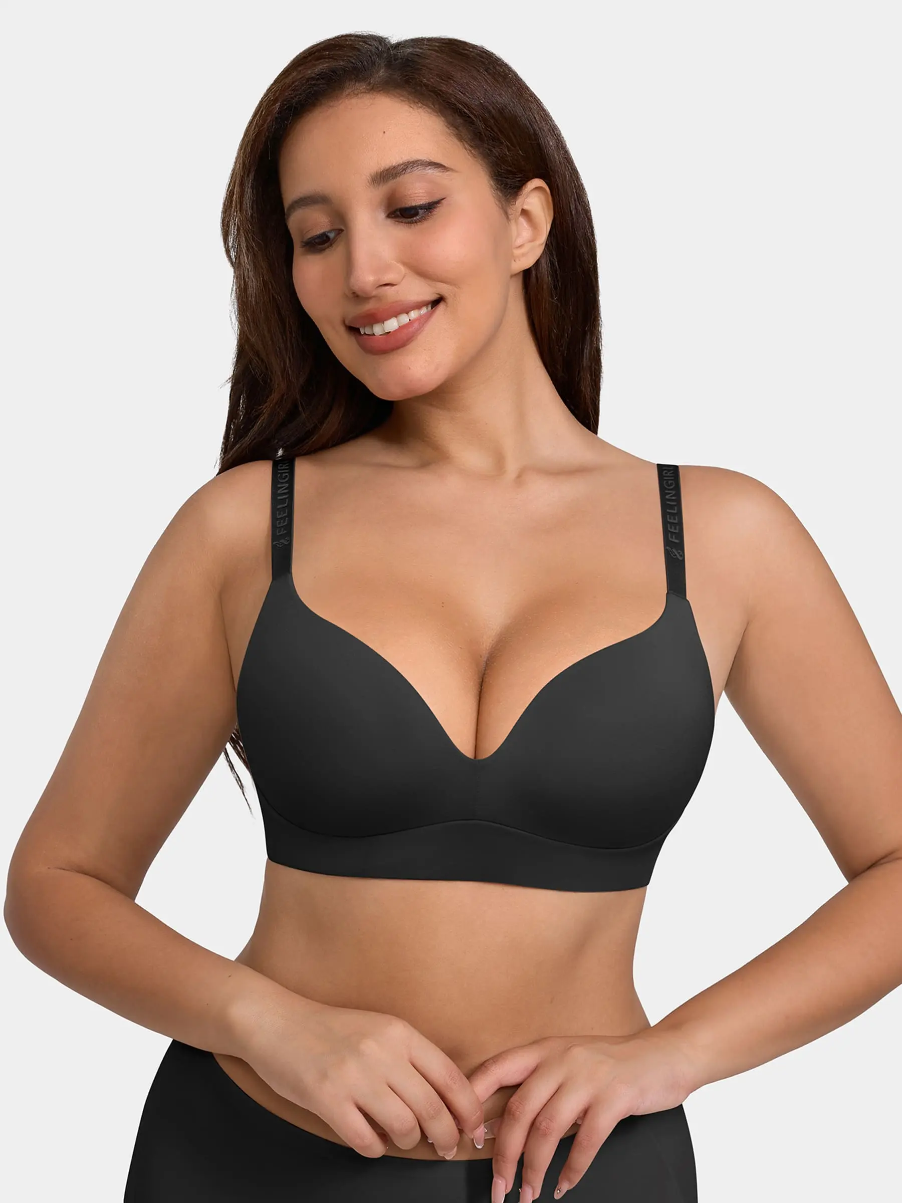 Feelingirl Cloud Soft Wireless Bra Seamless Lift Support Everyday Wear - Image 9