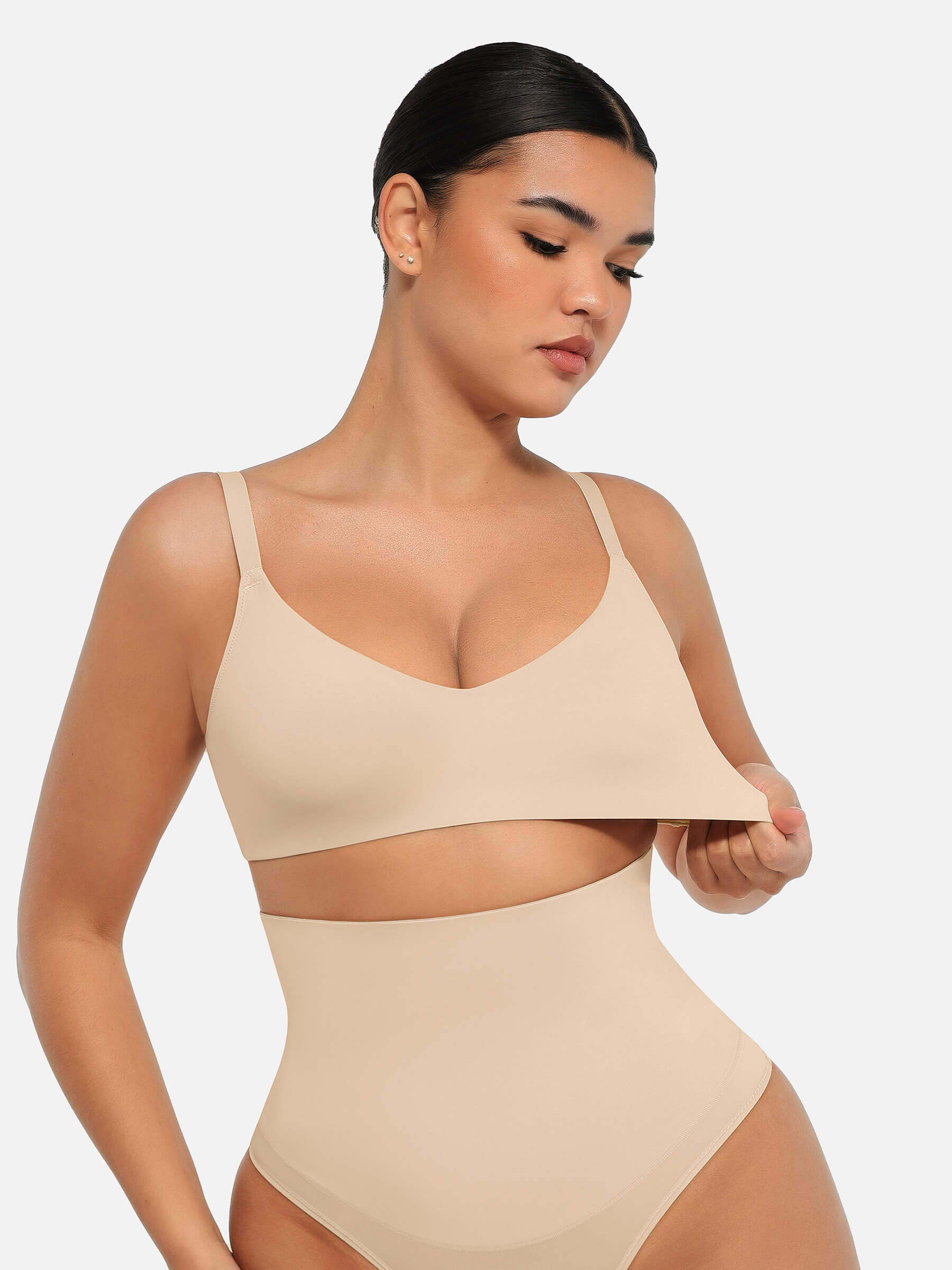 Feelingirl Fit Stretch Non-padded Wireless Comfort Jelly Bra - Image 4