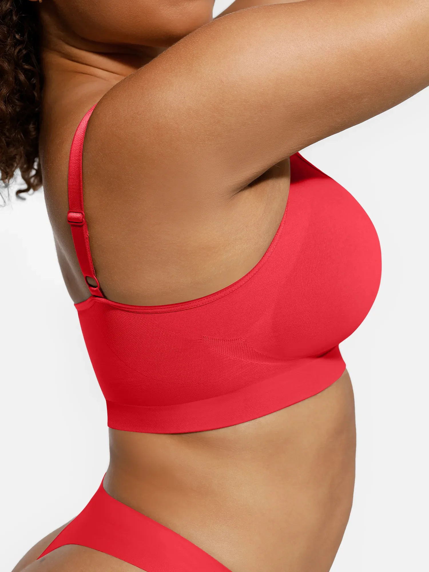 Feelingirl Everyday Wireless Bra Unlined Soft Bra - Image 90
