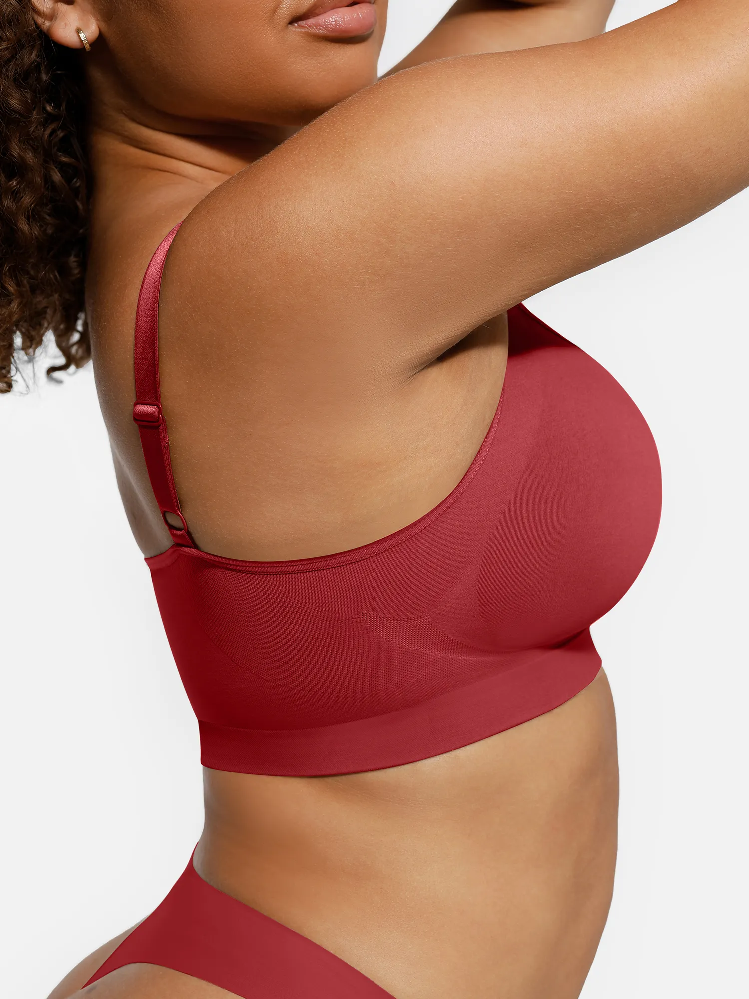 Feelingirl Everyday Wireless Bra Unlined Soft Bra - Image 82