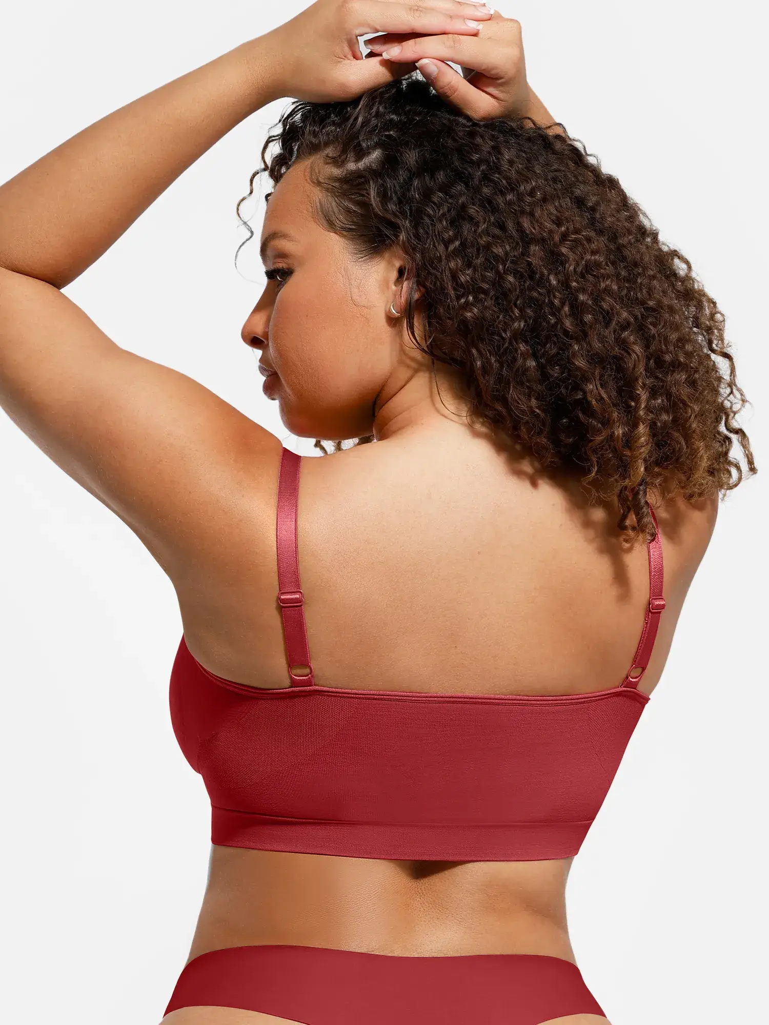 Feelingirl Everyday Wireless Bra Unlined Soft Bra - Image 87