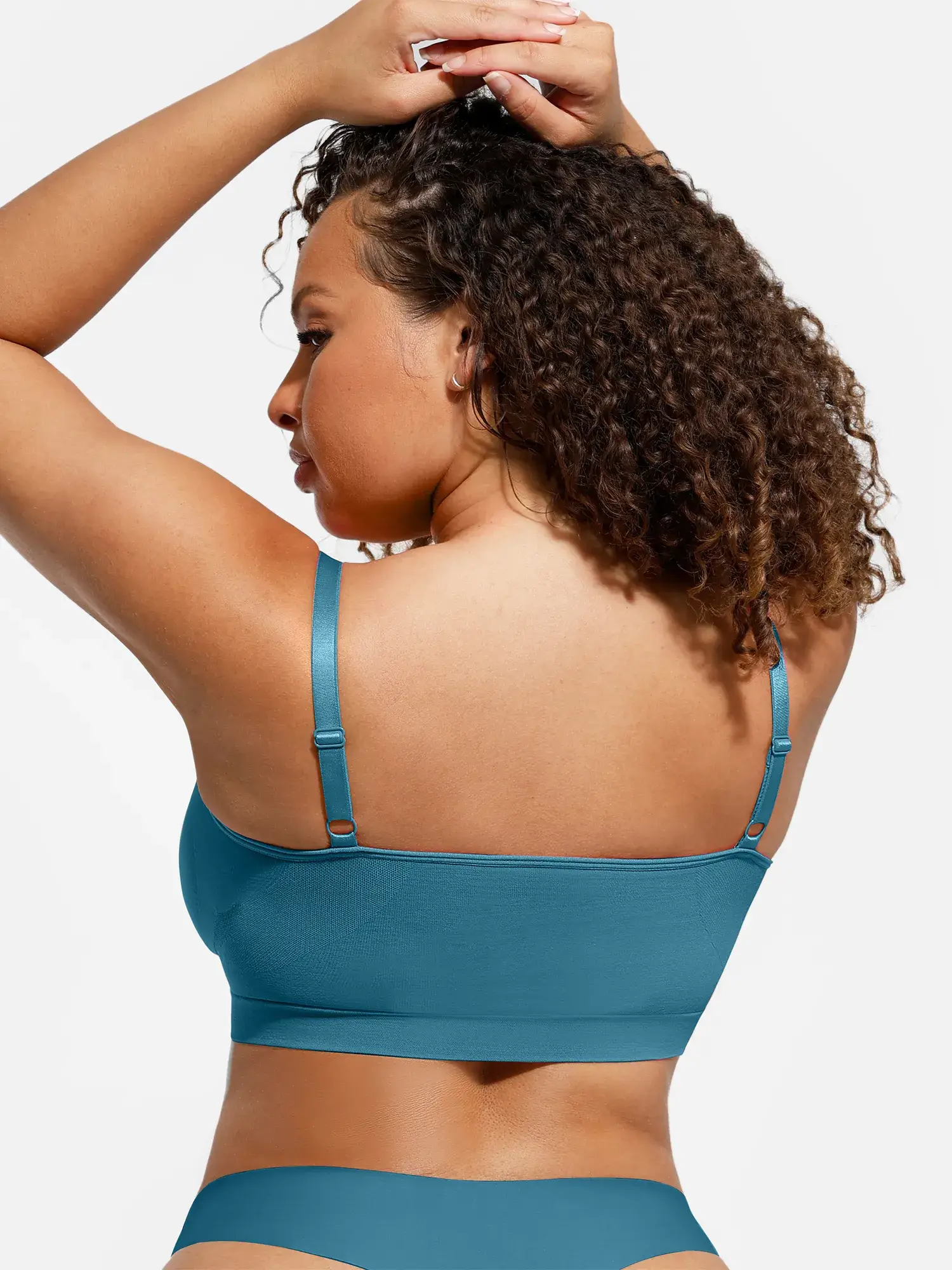Feelingirl Everyday Wireless Bra Unlined Soft Bra - Image 64