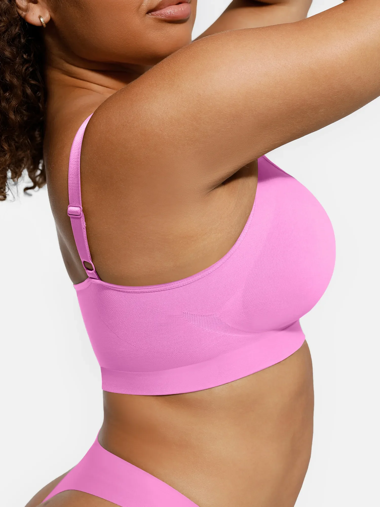 Feelingirl Everyday Wireless Bra Unlined Soft Bra - Image 66