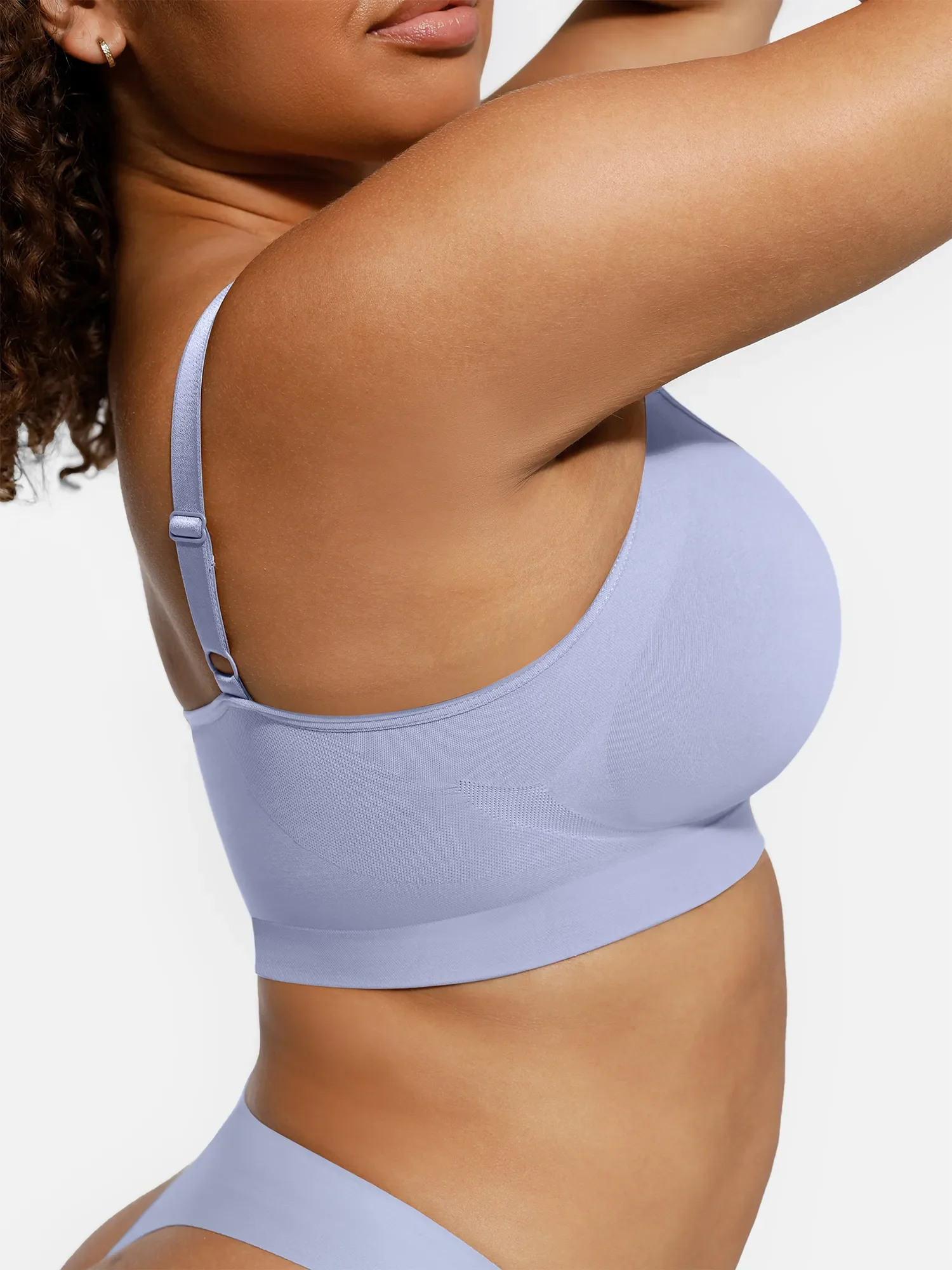 Feelingirl Everyday Wireless Bra Unlined Soft Bra - Image 42