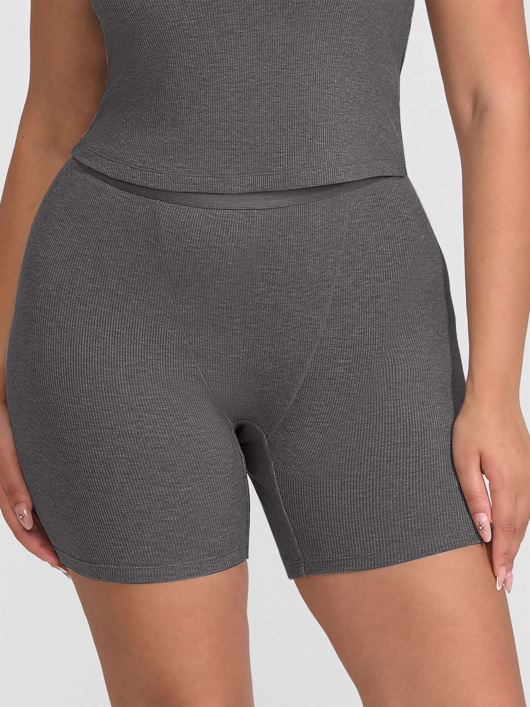 Feelingirl Comfortable Stretchy Mid-Waist Boxer Shorts - Image 20