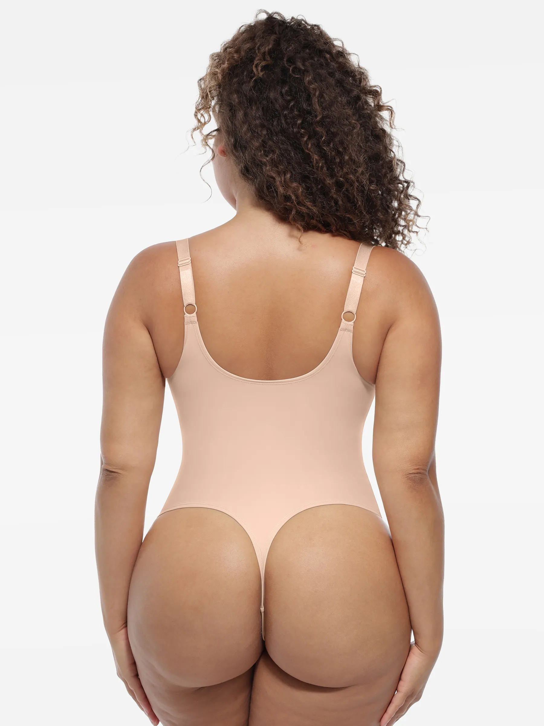 Feelingirl Deep V-Neck Shapewear Bodysuit - Image 48
