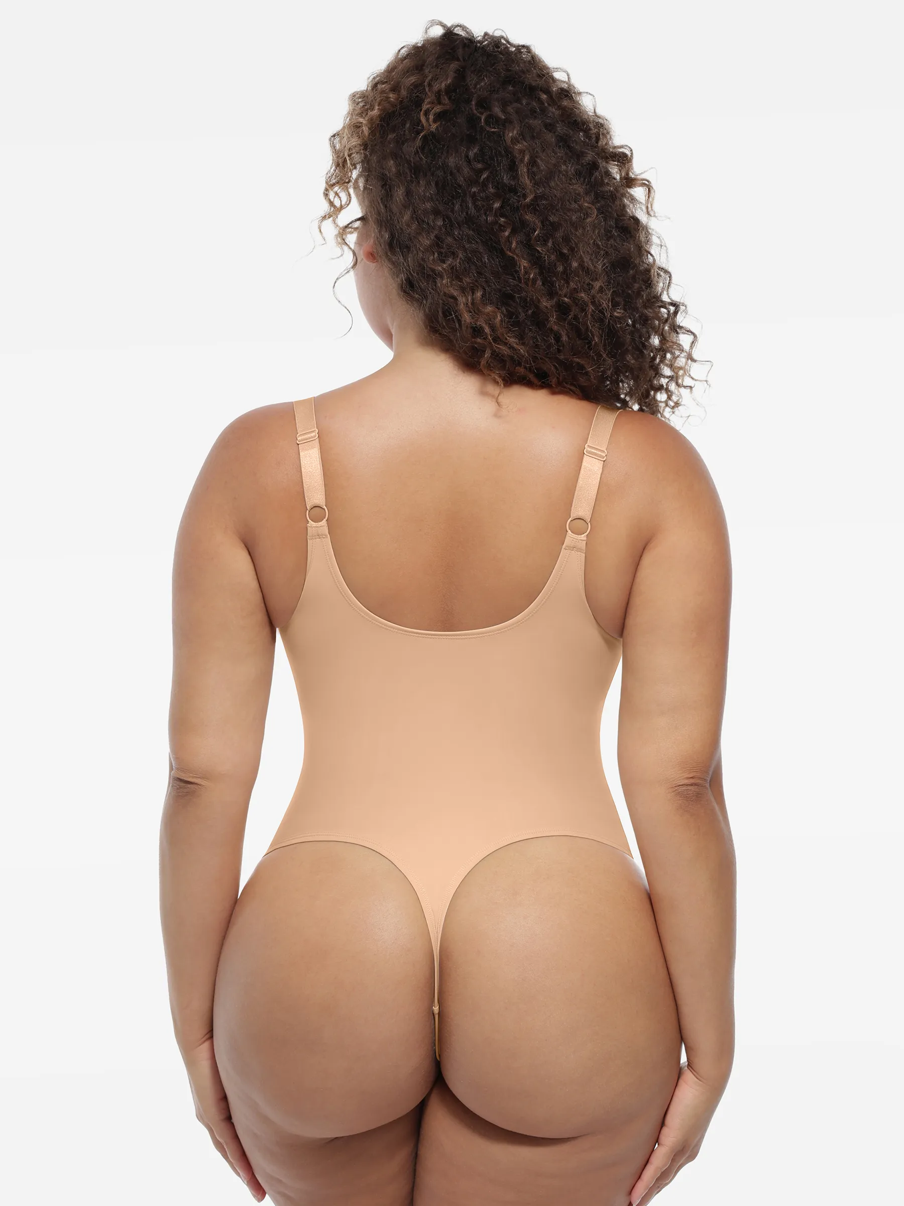 Feelingirl Deep V-Neck Shapewear Bodysuit - Image 62