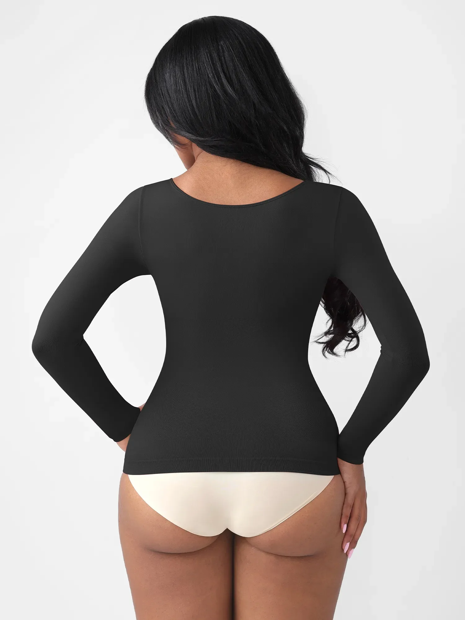 Feelingirl Everyday Seamless Long Sleeve Shaper - Image 15