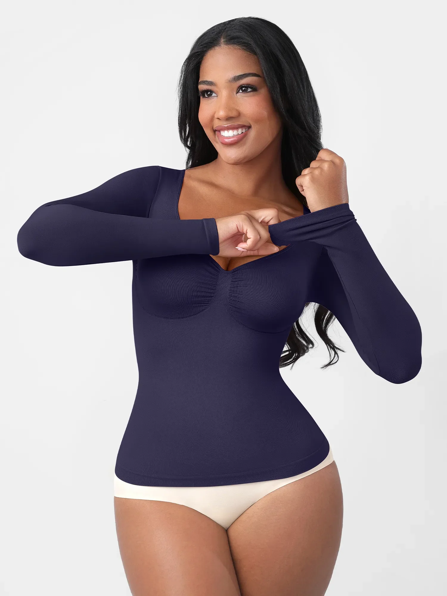 Feelingirl Everyday Seamless Long Sleeve Shaper - Image 19