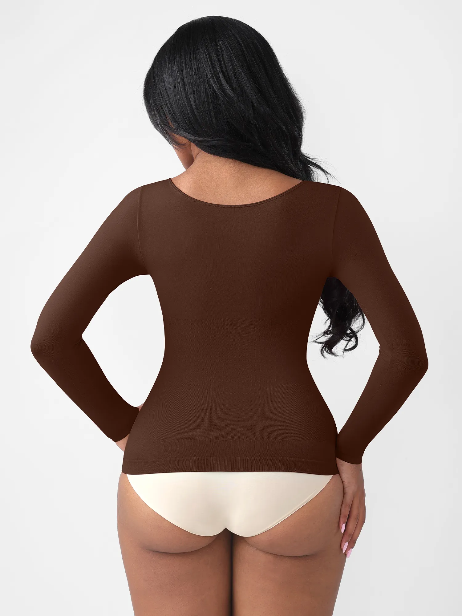 Feelingirl Everyday Seamless Long Sleeve Shaper - Image 7