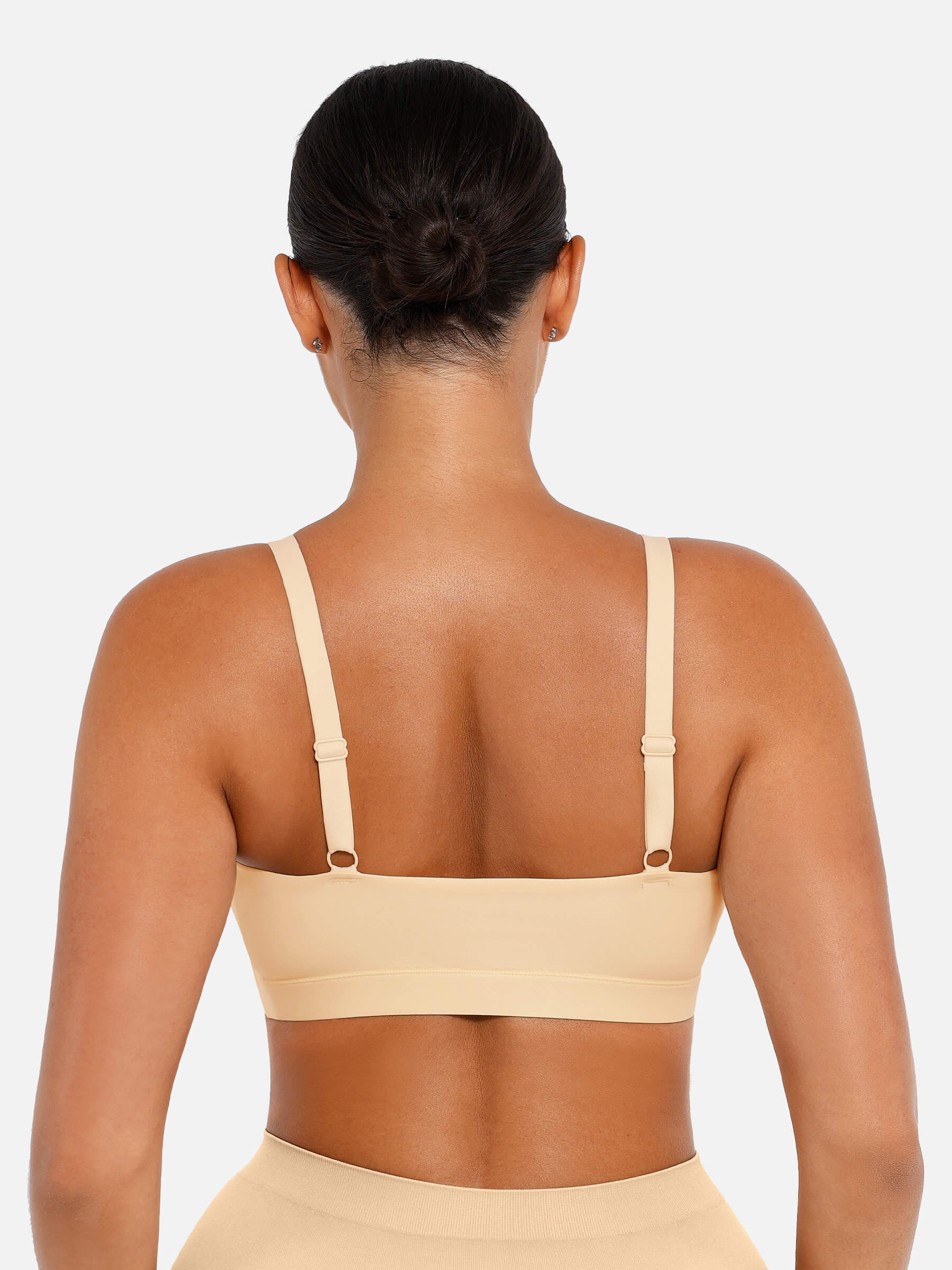 Feelingirl Everyday Wireless Invisible Square Neck Bra - Image 23