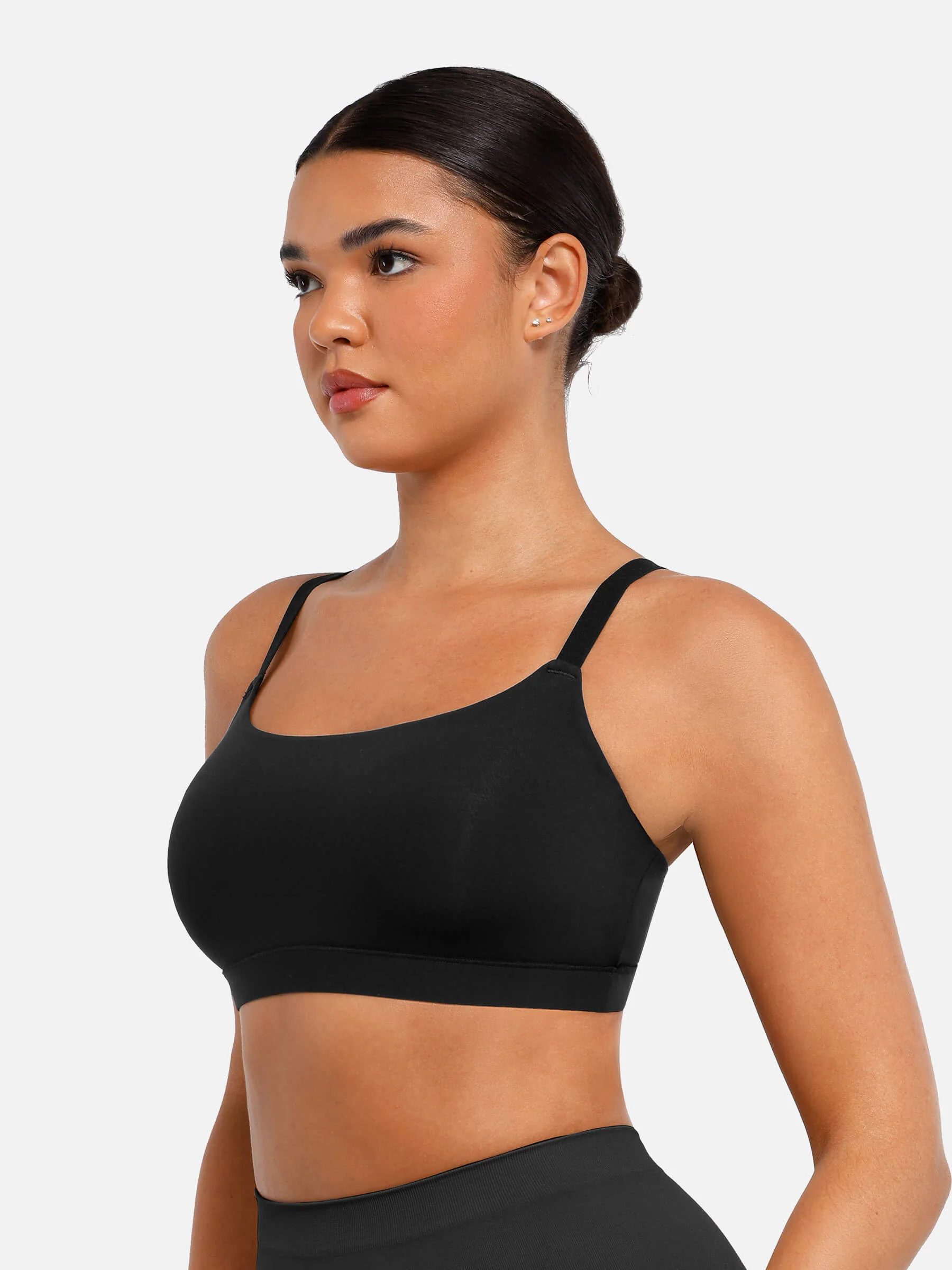 Feelingirl Everyday Wireless Invisible Square Neck Bra - Image 4