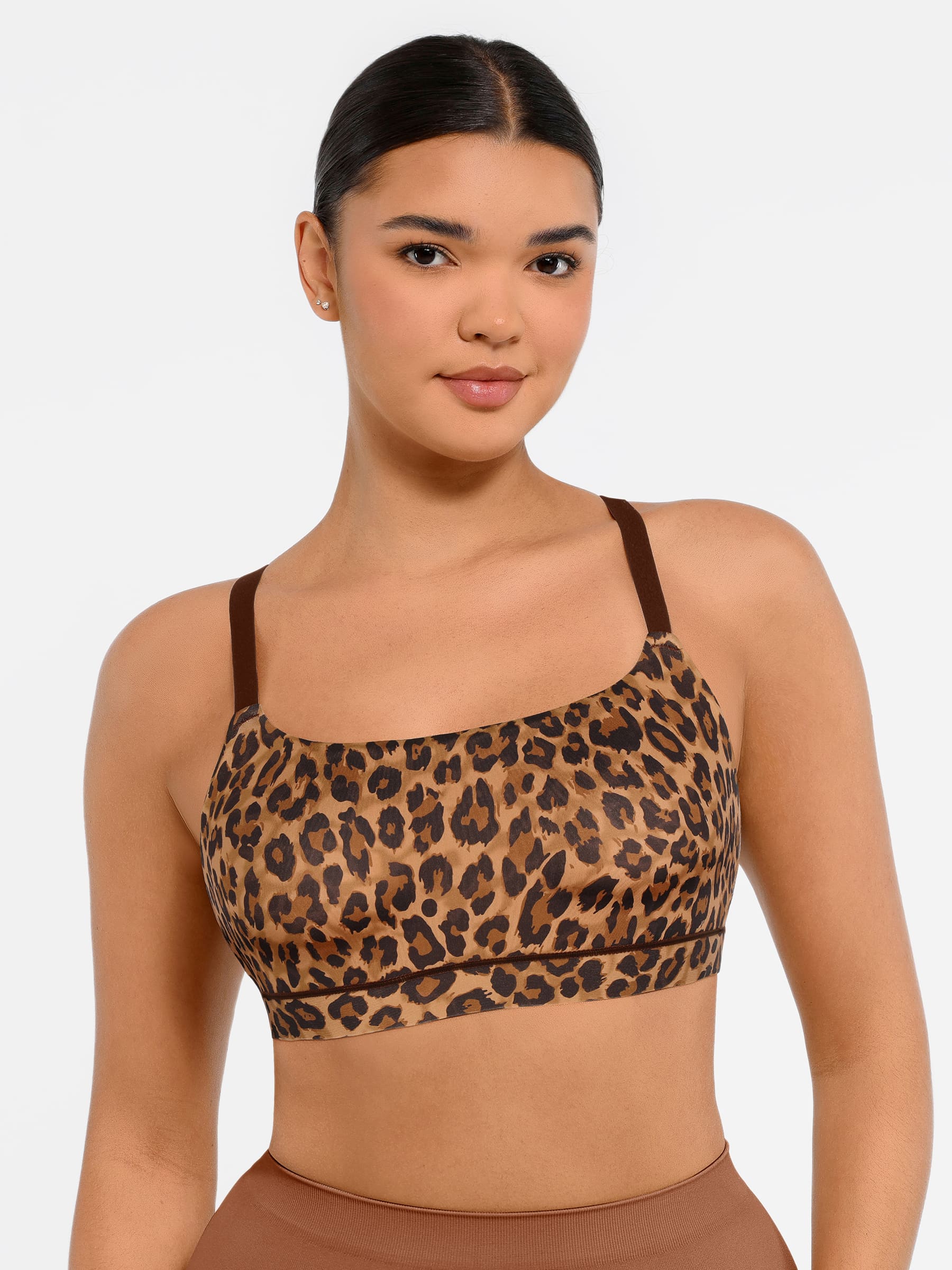 Feelingirl Everyday Wireless Invisible Square Neck Bra - Image 43