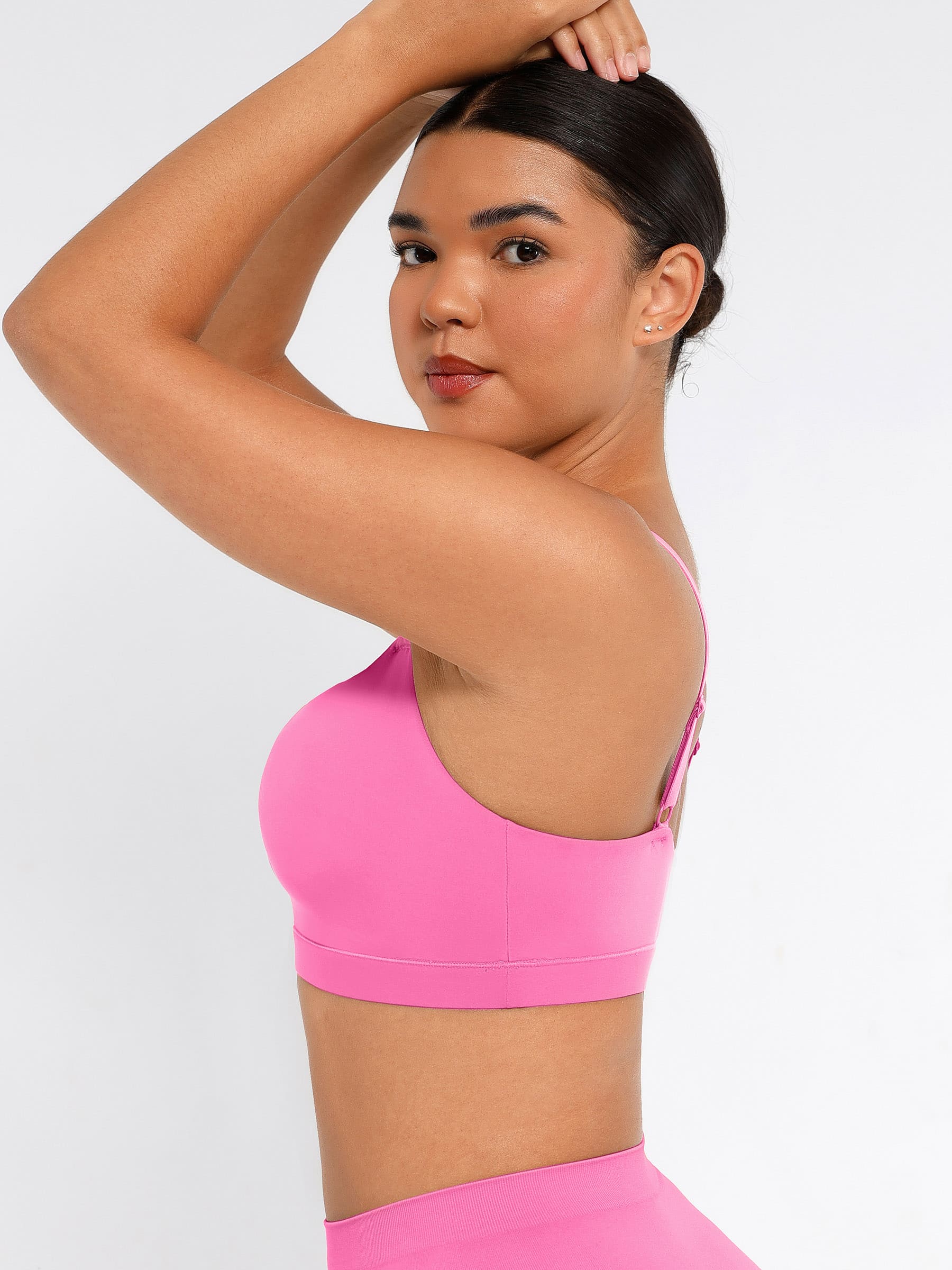 Feelingirl Everyday Wireless Invisible Square Neck Bra - Image 53