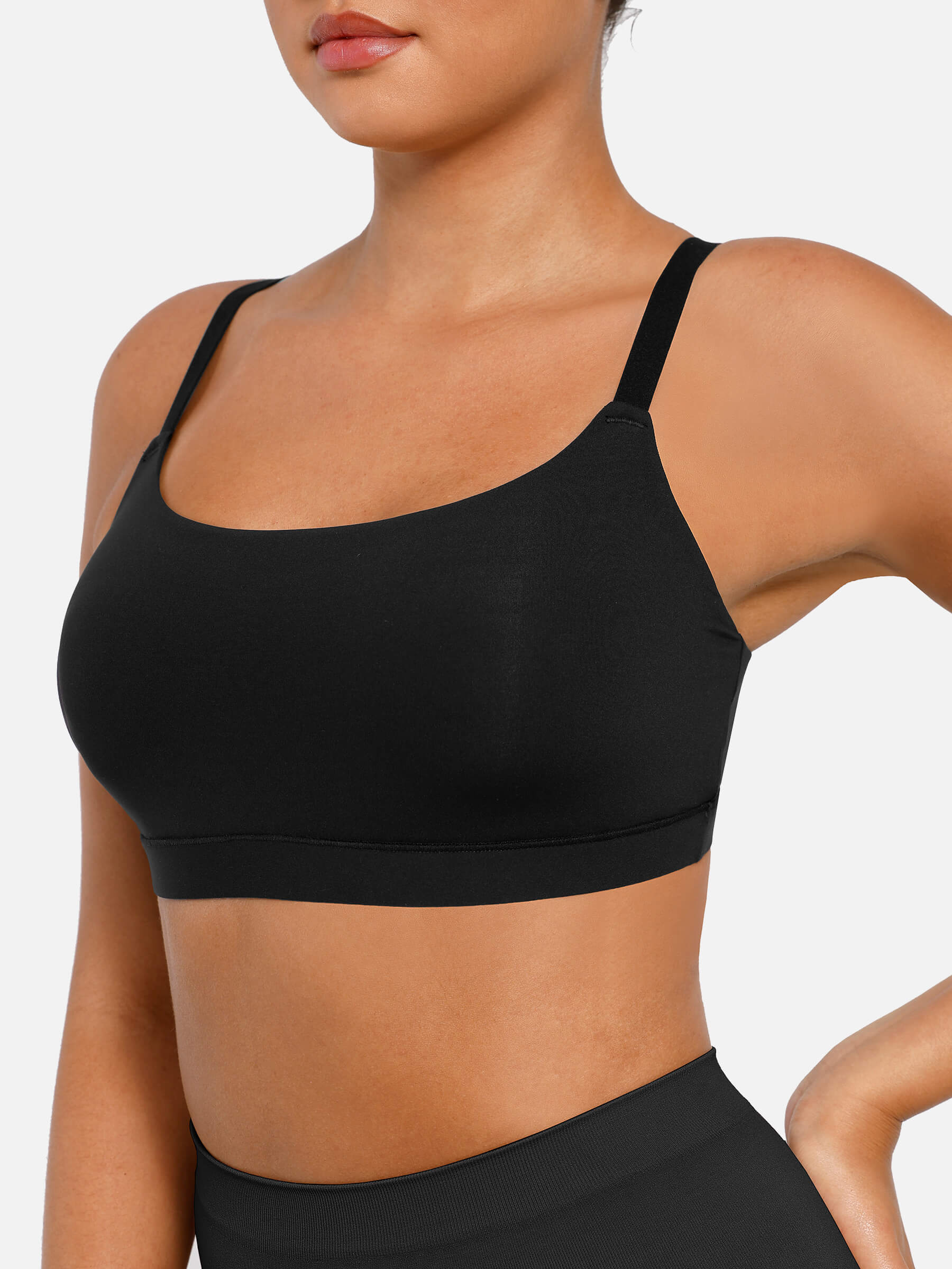 Feelingirl Everyday Wireless Invisible Square Neck Bra - Image 6