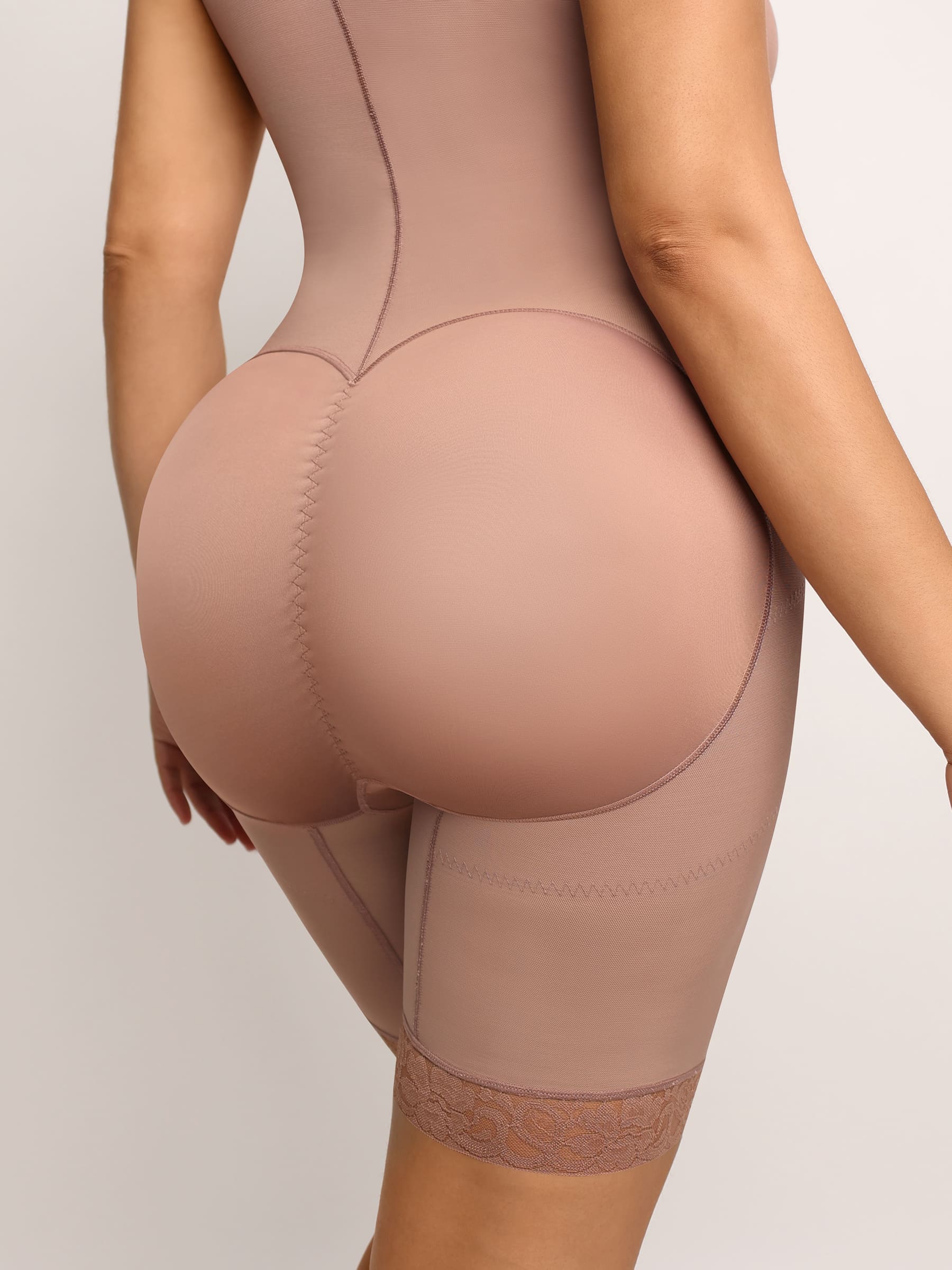 FeelinGirl Post-Surgery Open Bust Tummy Control Butt Lift Bodysuit - Image 12