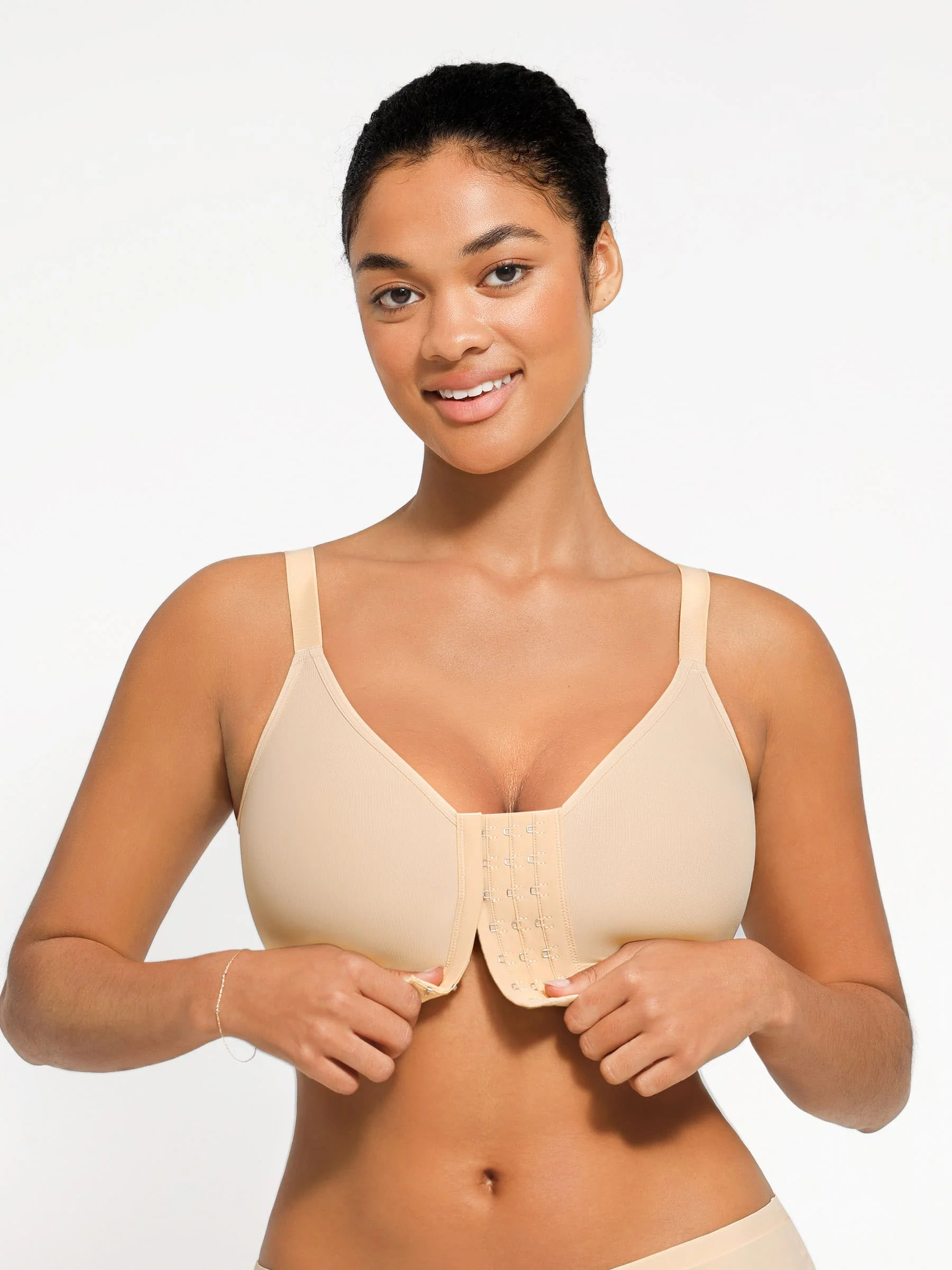 Feelingirl Full Coverage Front Closure Post-Operation Bra - Image 10