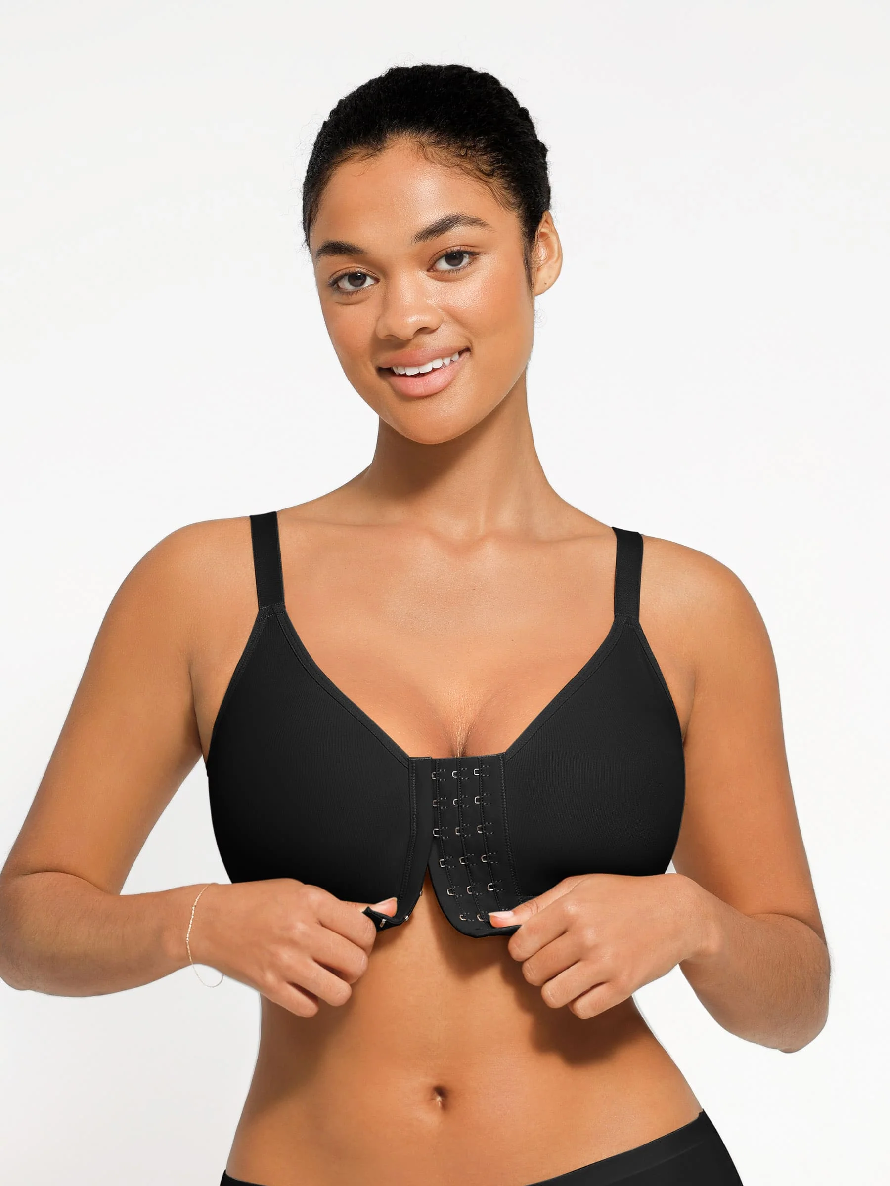 Feelingirl Full Coverage Front Closure Post-Operation Bra - Image 17